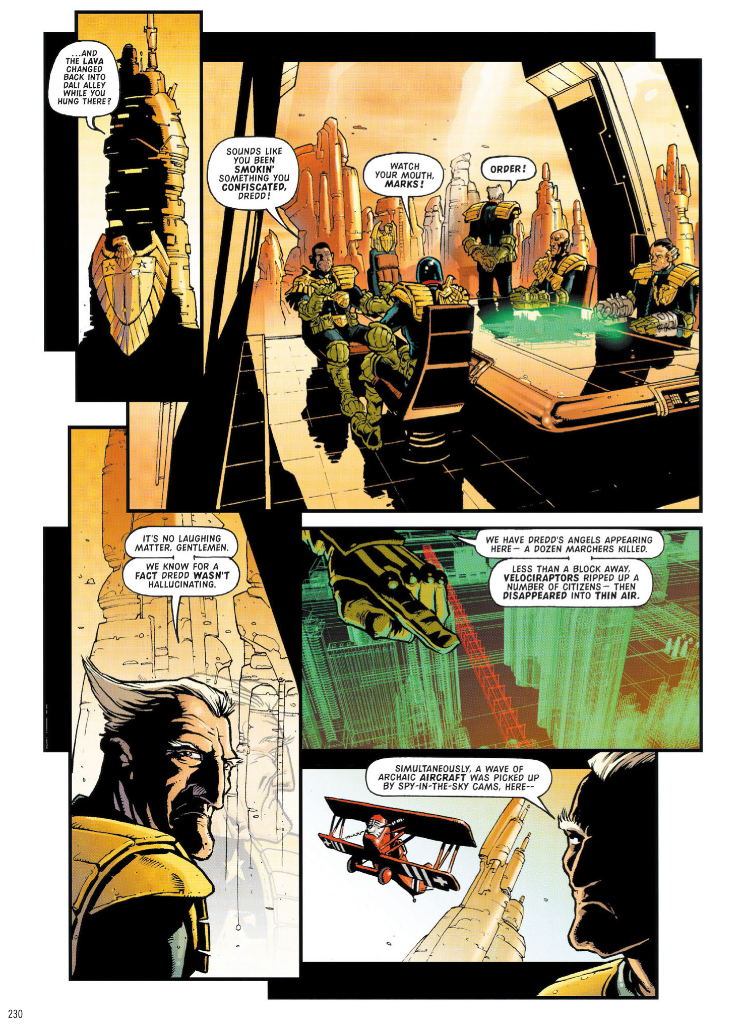 Read online Judge Dredd: The Complete Case Files comic -  Issue # TPB 29 - 232