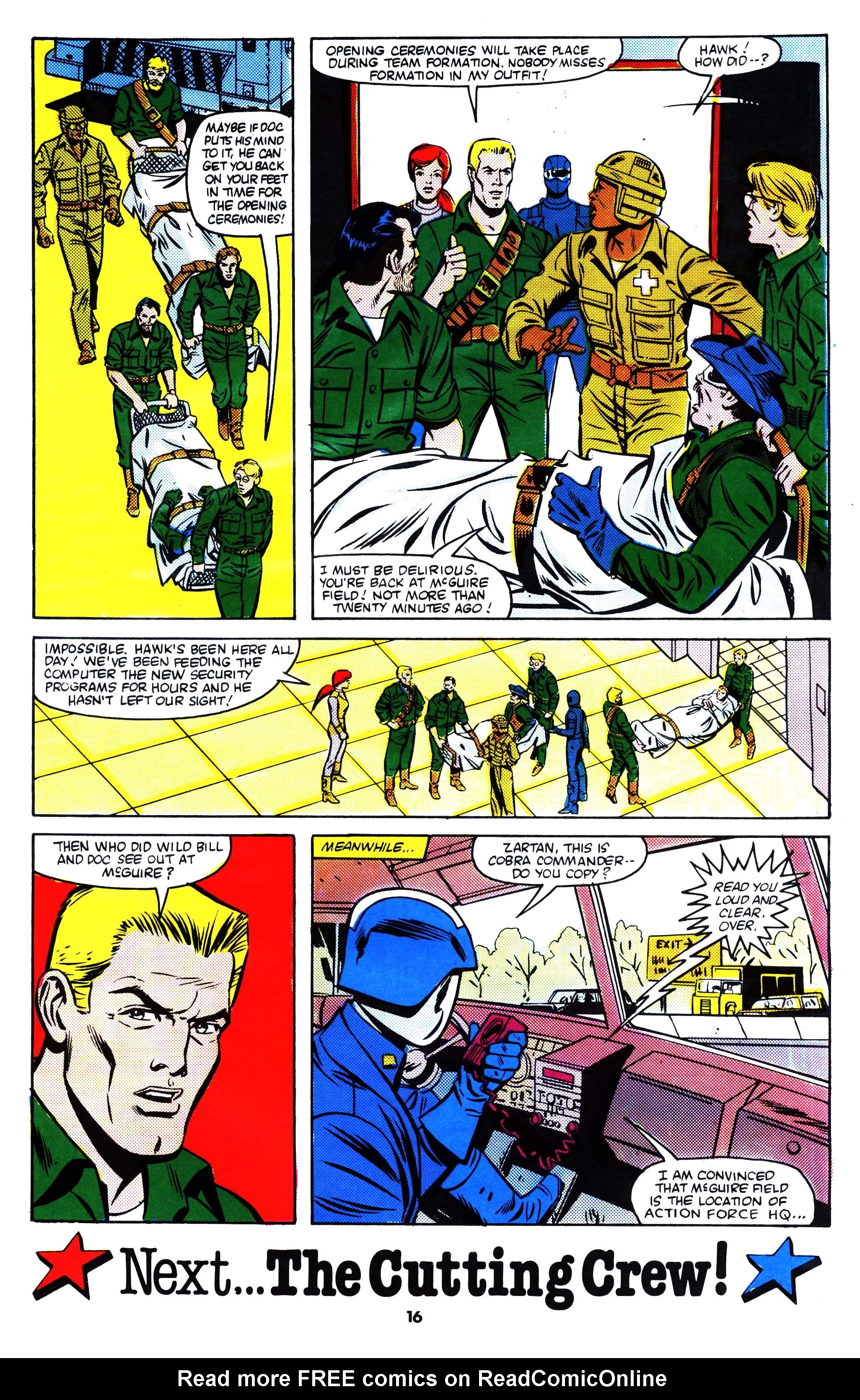 Read online Action Force comic -  Issue #20 - 16