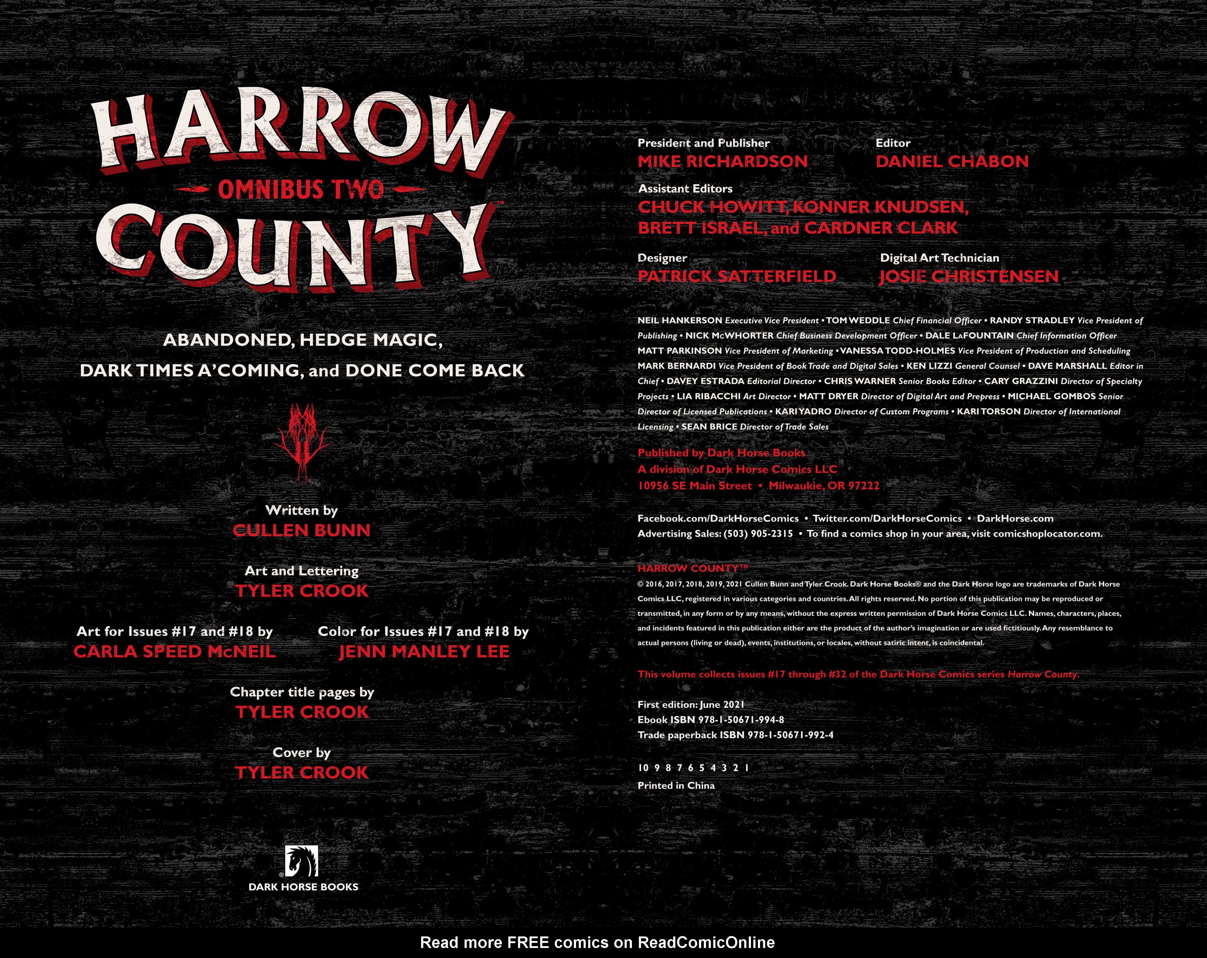 Read online Harrow County comic -  Issue # _Omnibus 2 (Part 1) - 4