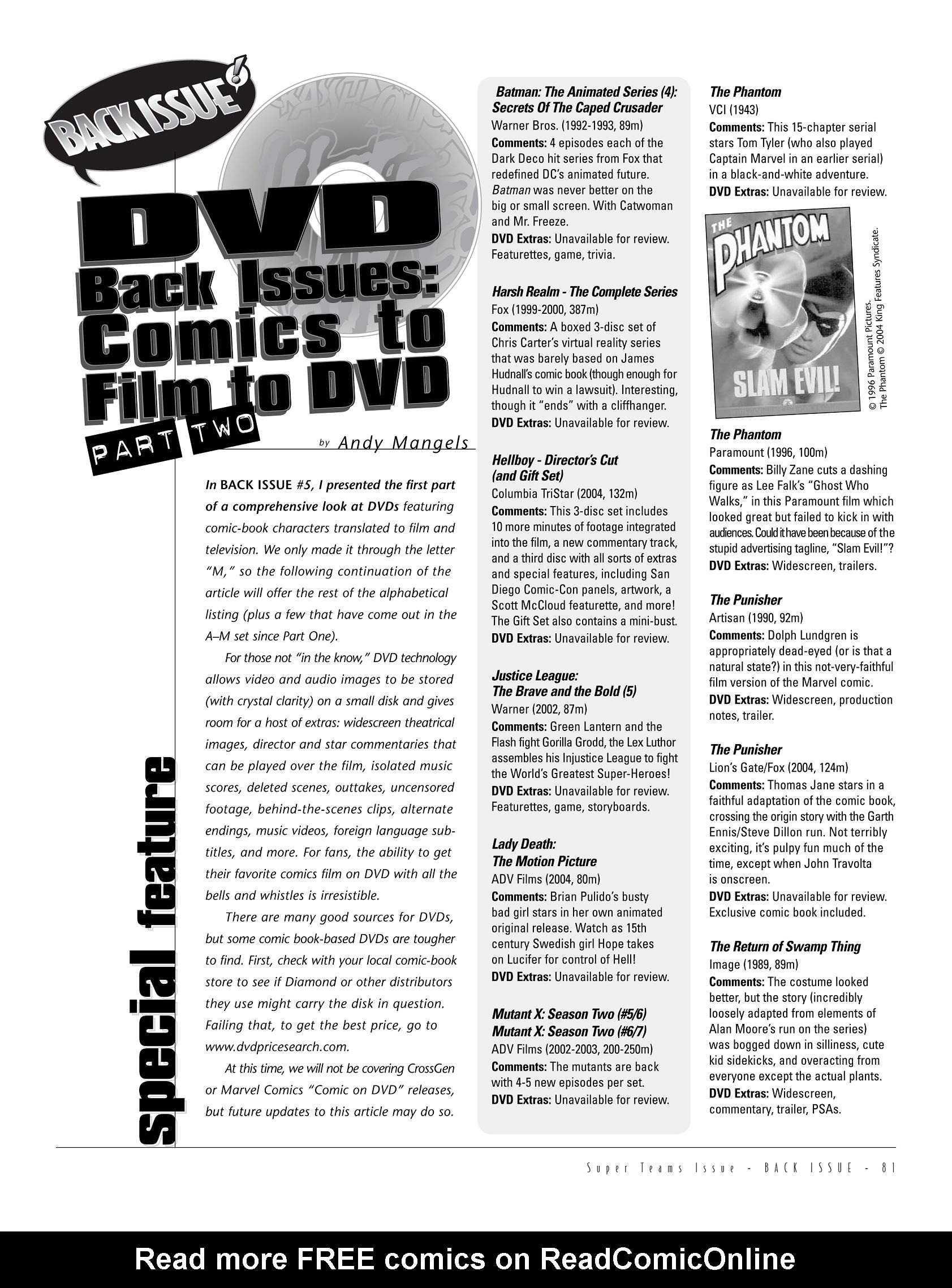 Read online Back Issue comic -  Issue #7 - 82