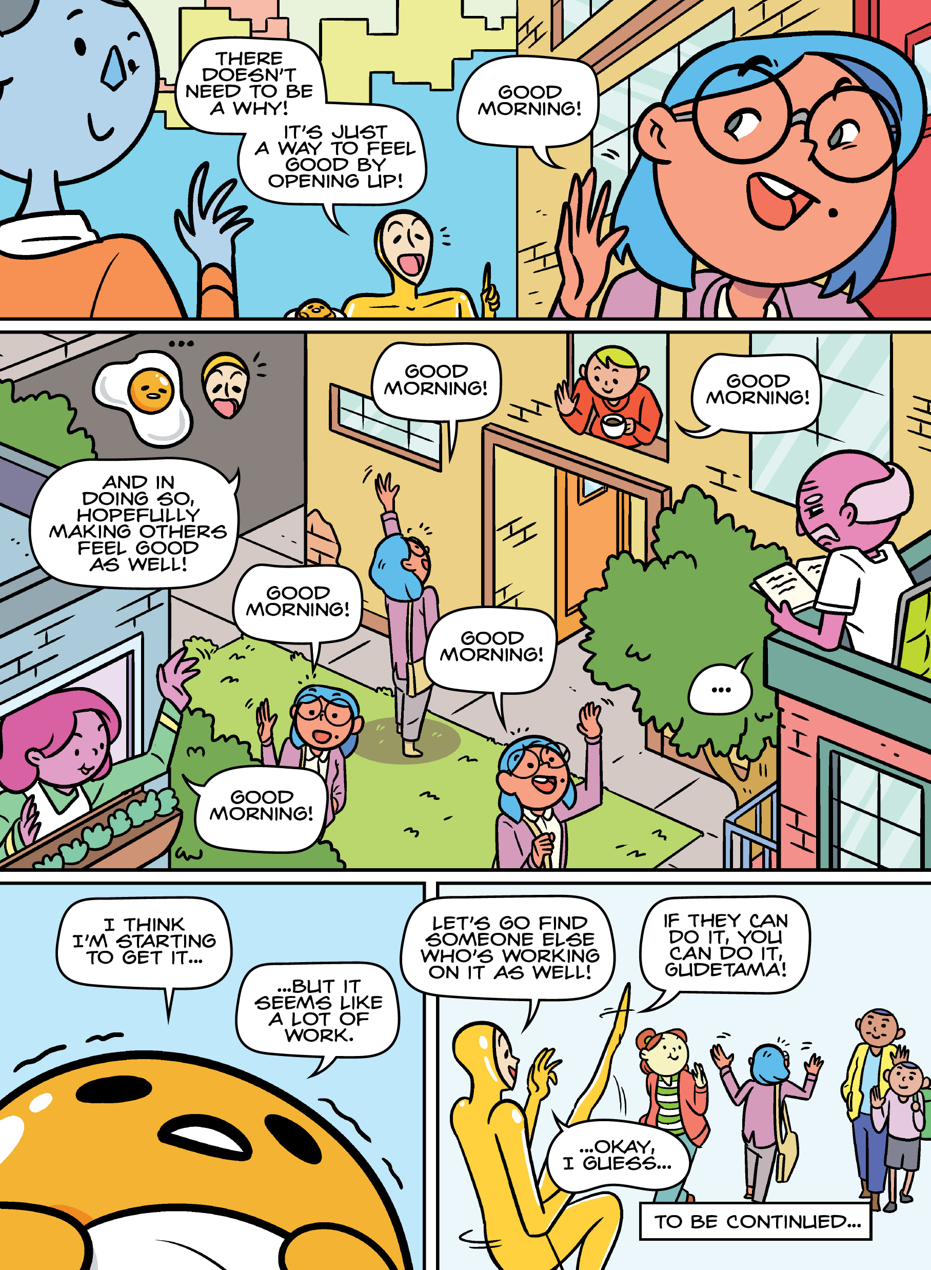Read online Gudetama comic -  Issue # Mindfulness for the Lazy - 8