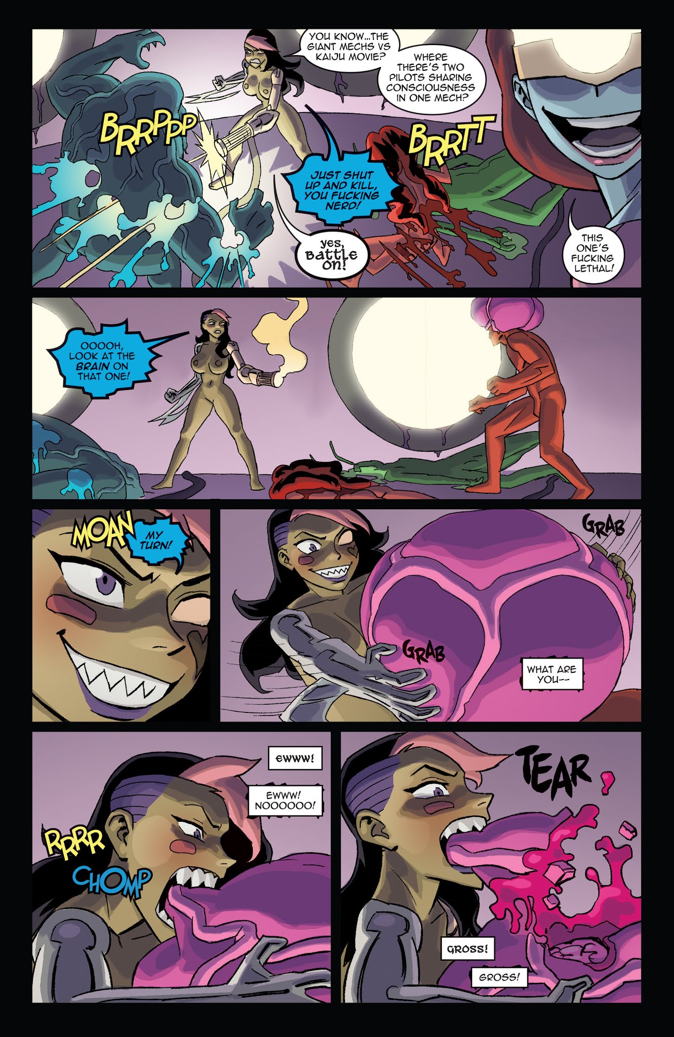 Read online Danger Doll Squad: Galactic Gladiators comic -  Issue #2 - 8