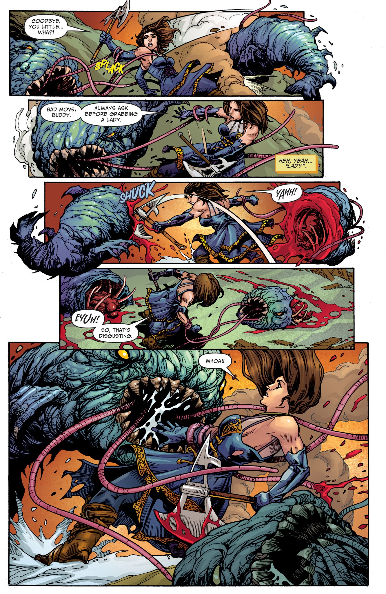 Read online Belle: Beast Hunter comic -  Issue #2 - 10
