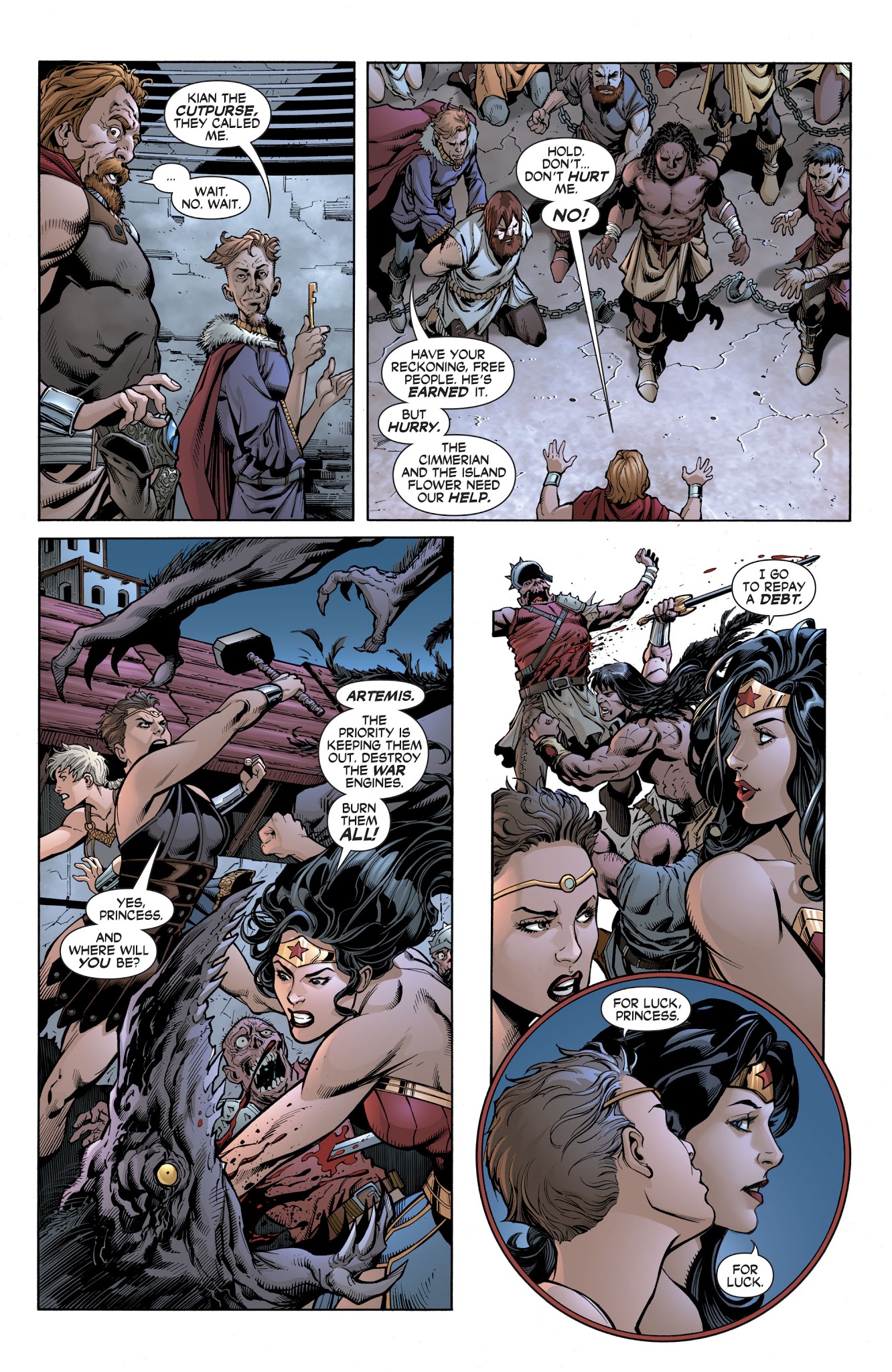 Read online Wonder Woman/Conan comic -  Issue #6 - 18