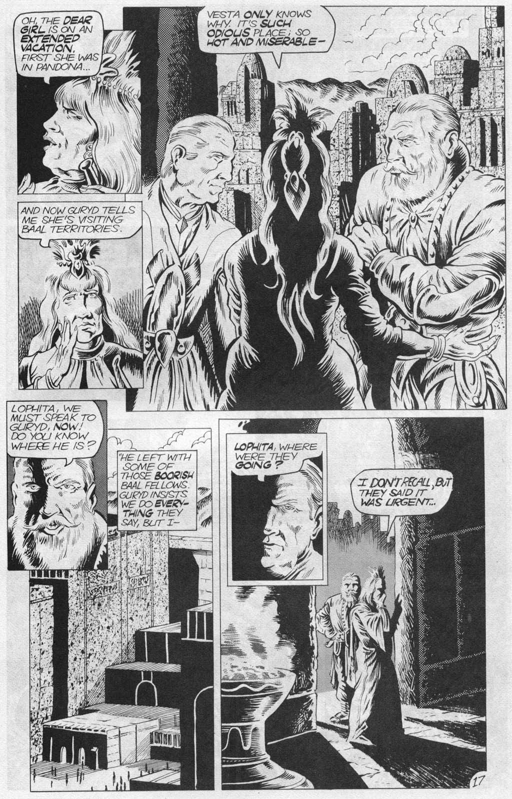 Read online Adventurers (1988) comic -  Issue #6 - 18