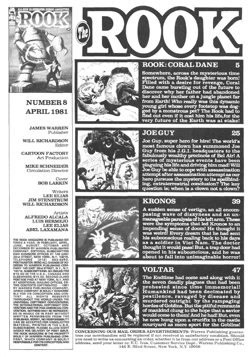 Read online The Rook Magazine comic -  Issue #8 - 3