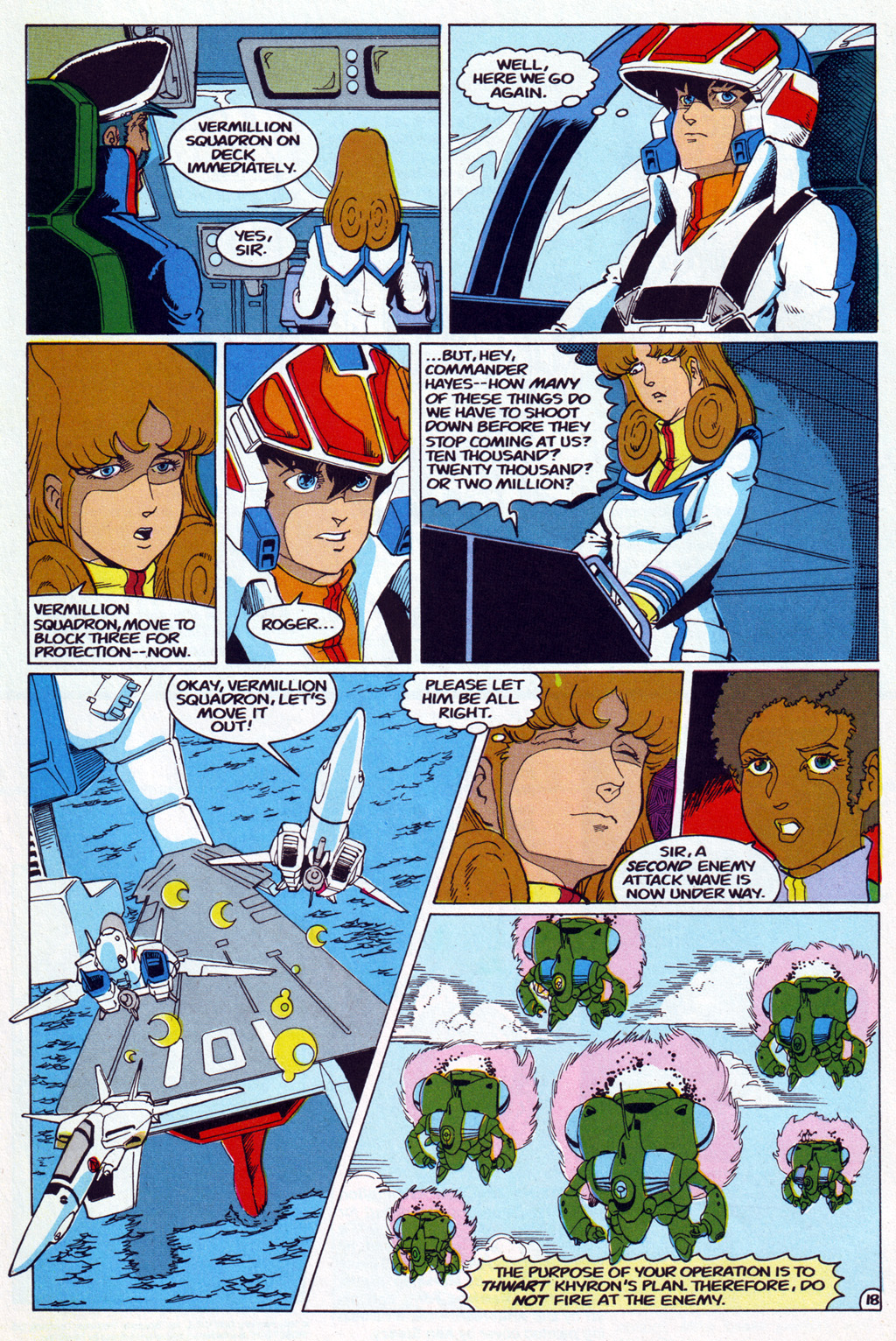 Read online Robotech The Macross Saga comic -  Issue #16 - 19
