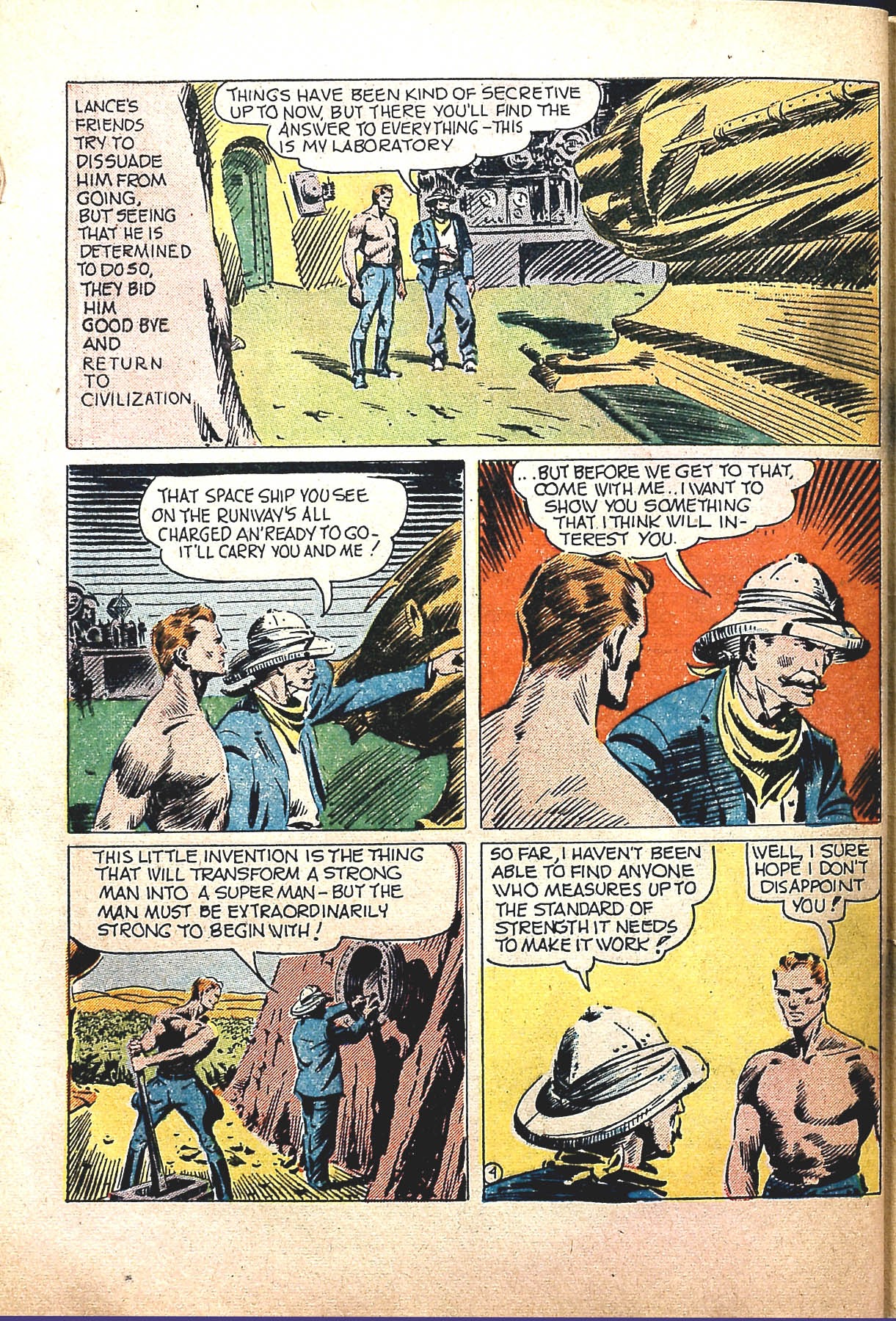 Read online Captain Battle Comics comic -  Issue #3 - 47