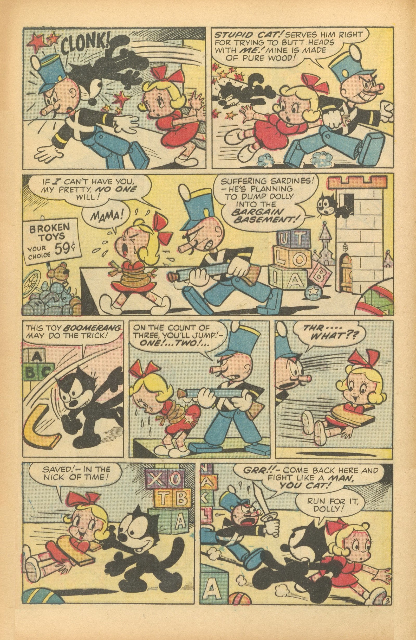 Read online Felix the Cat (1955) comic -  Issue #64 - 14
