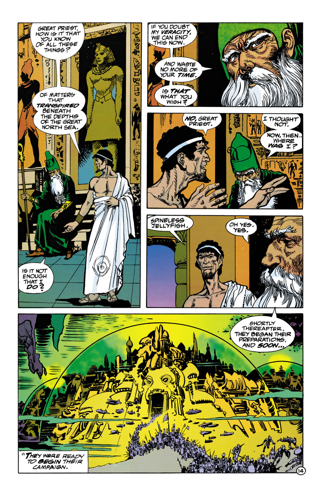 Read online The Atlantis Chronicles comic -  Issue #6 - 14