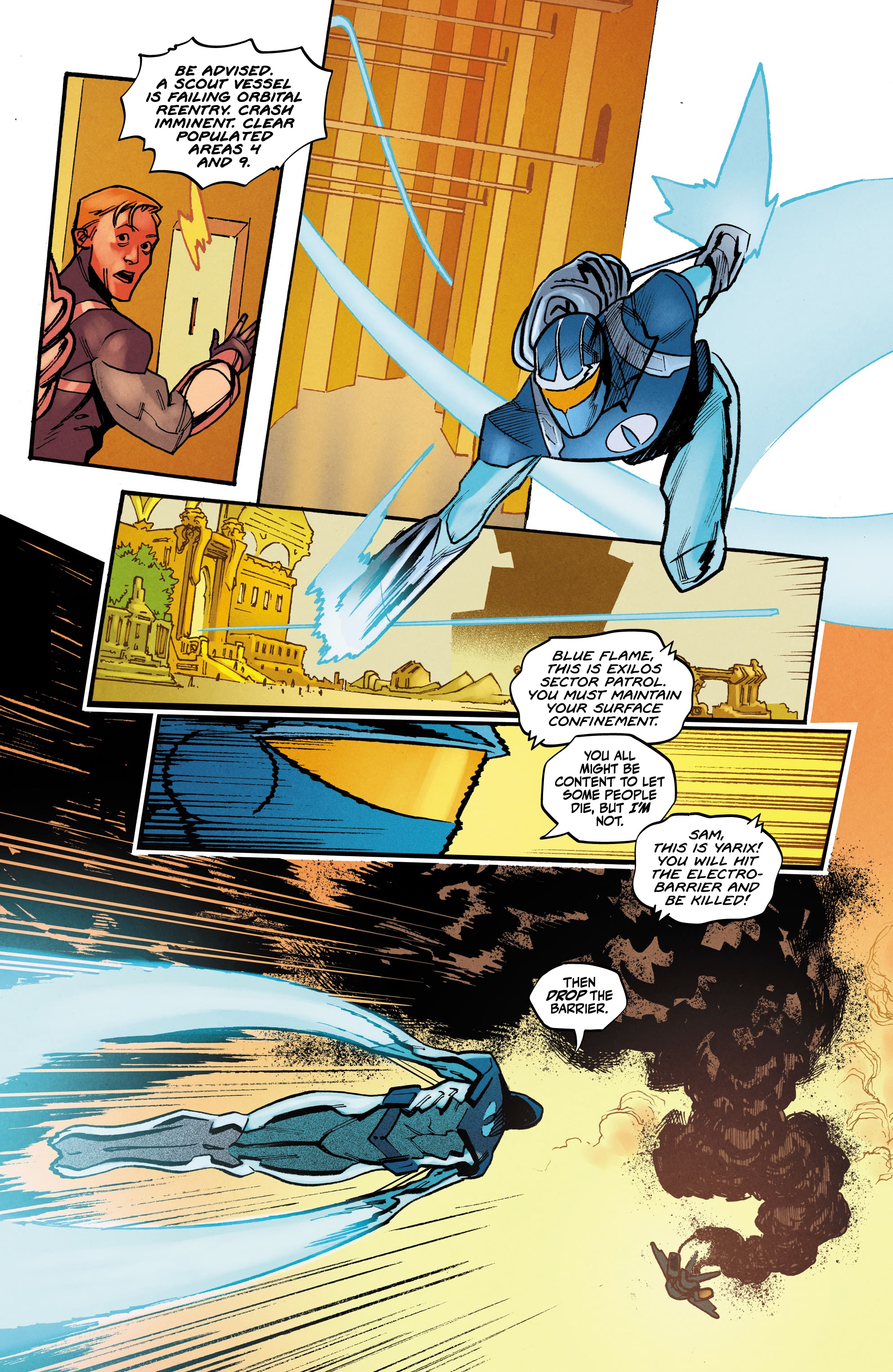 Read online The Blue Flame comic -  Issue #4 - 13