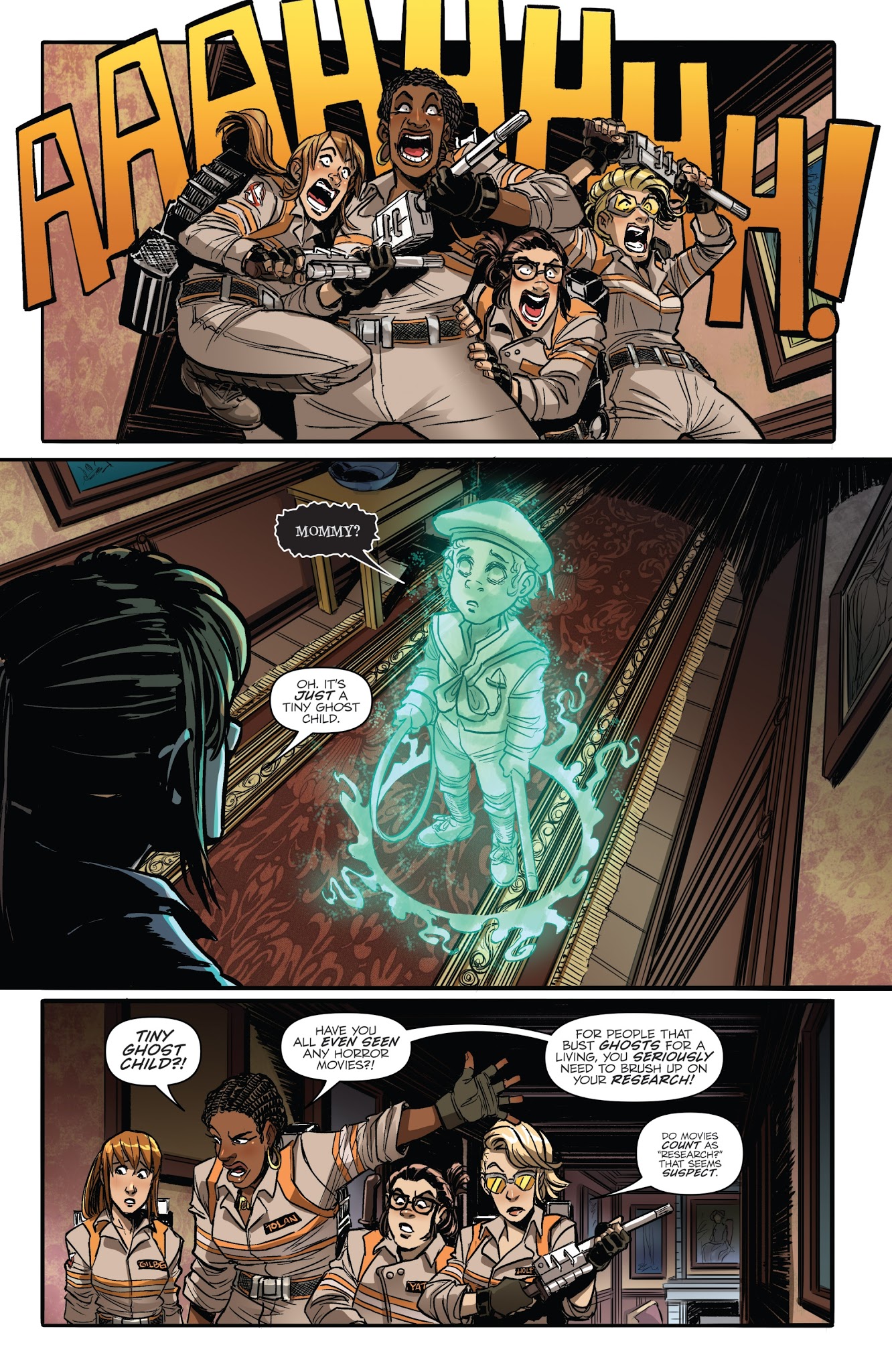 Read online Ghostbusters: Answer the Call comic -  Issue #1 - 4