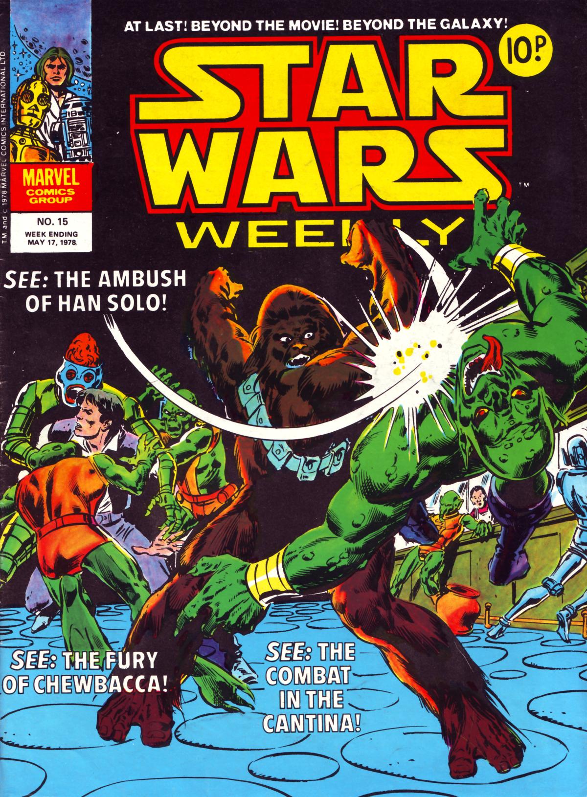 Read online Star Wars Weekly comic -  Issue #15 - 1