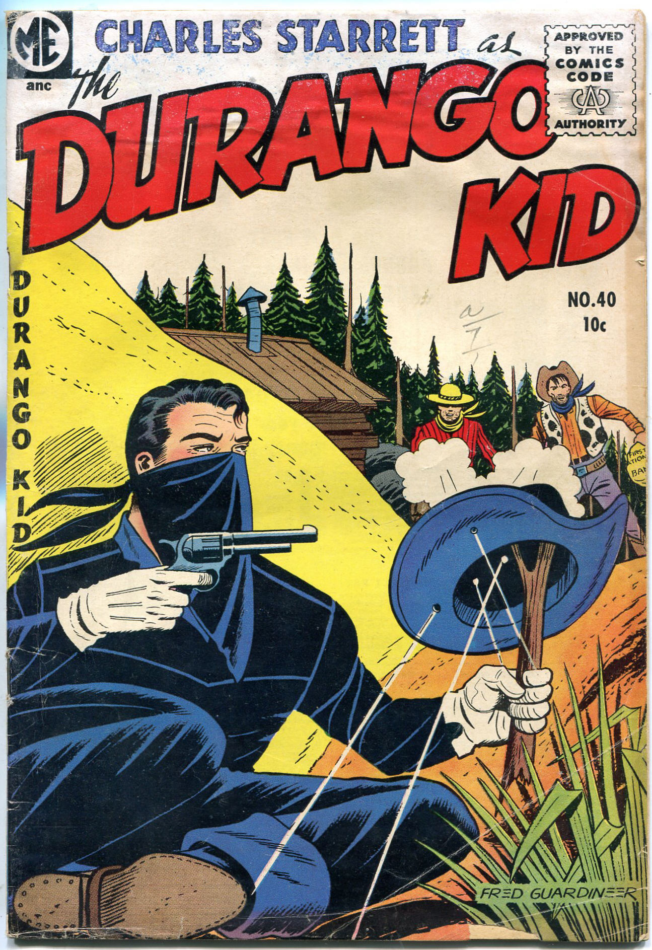 Read online Charles Starrett as The Durango Kid comic -  Issue #40 - 1