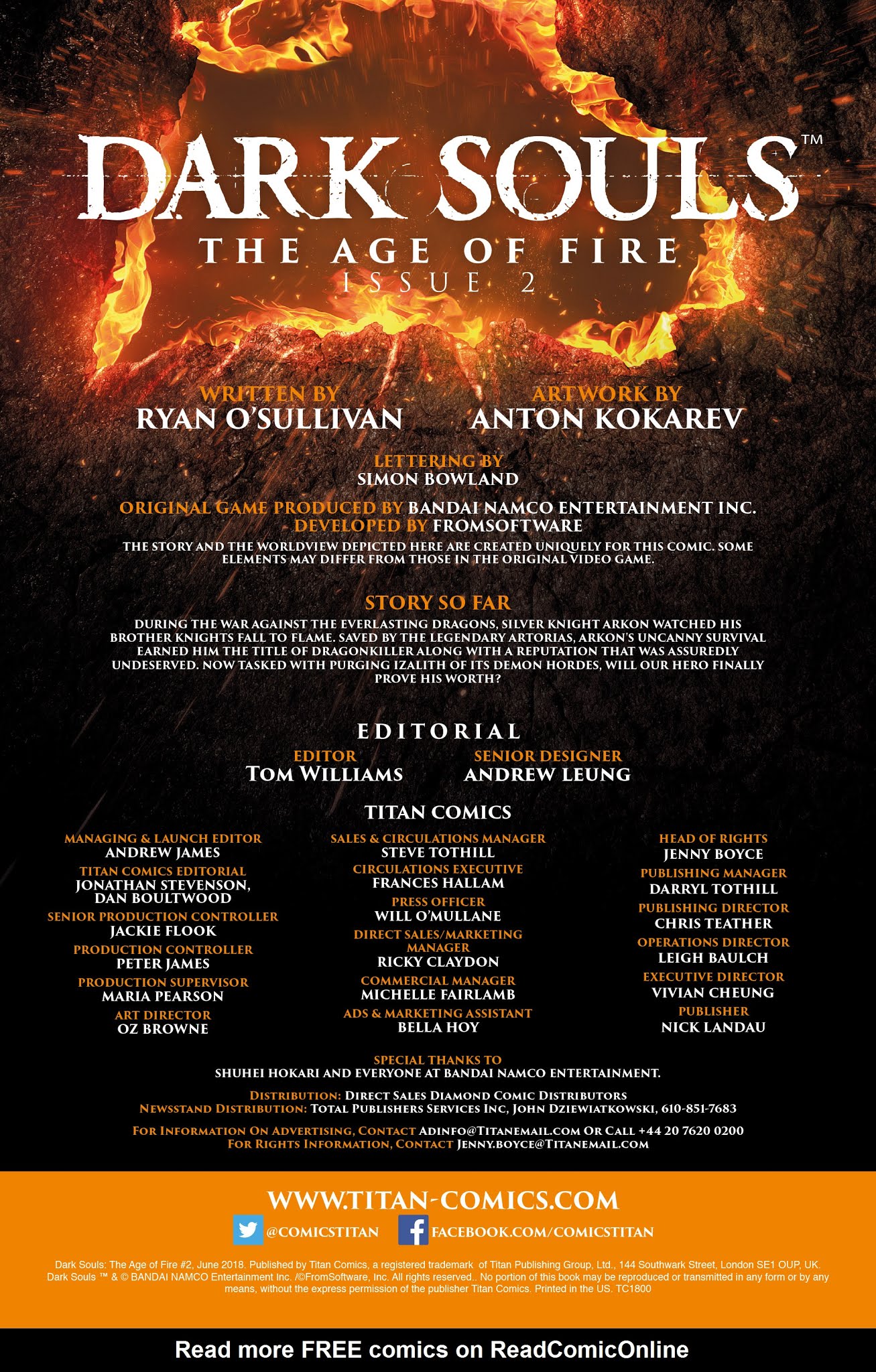 Read online Dark Souls: The Age of Fire comic -  Issue #2 - 3
