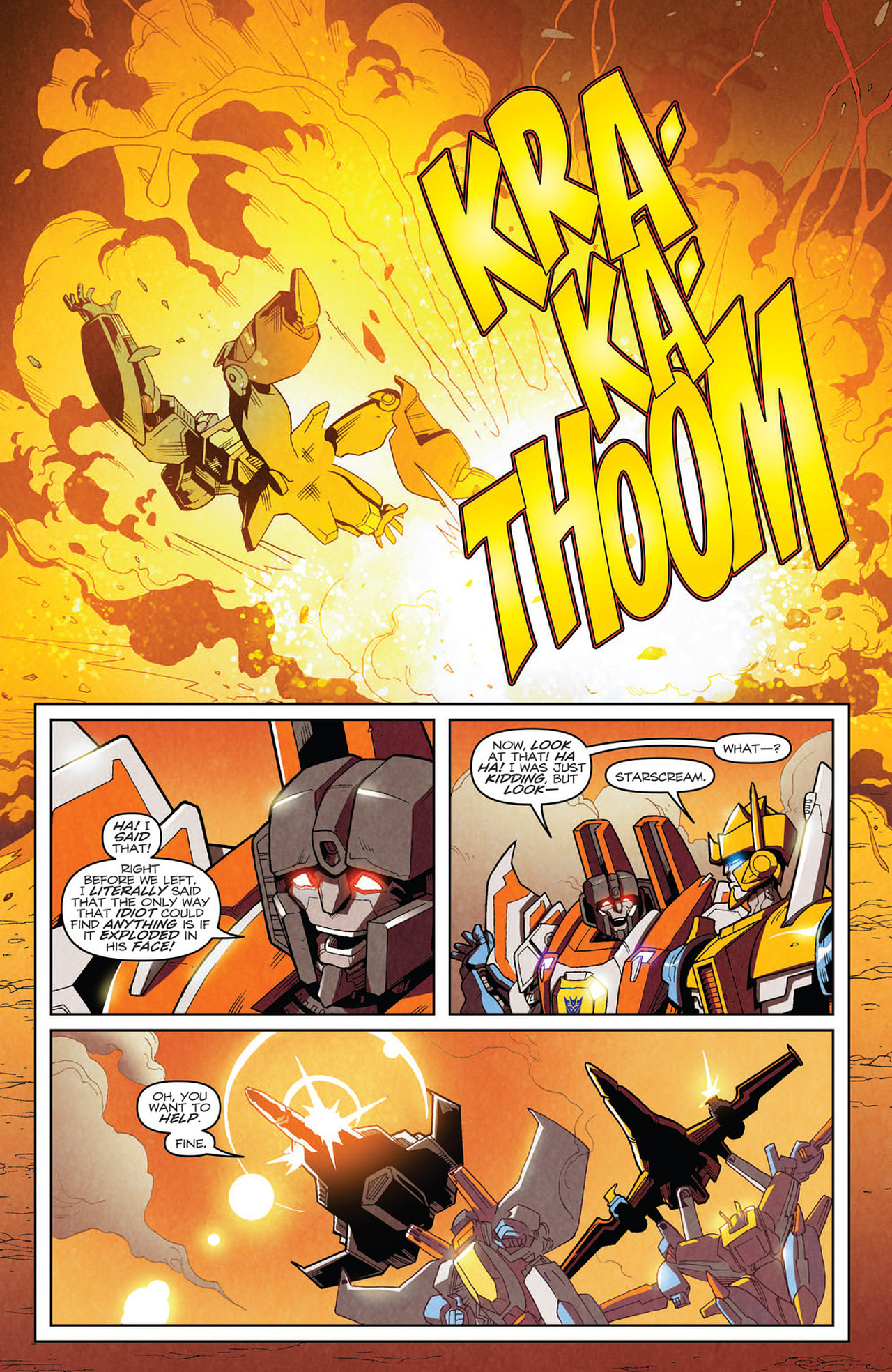 Read online Transformers: Robots In Disguise (2012) comic -  Issue # _Annual - 8