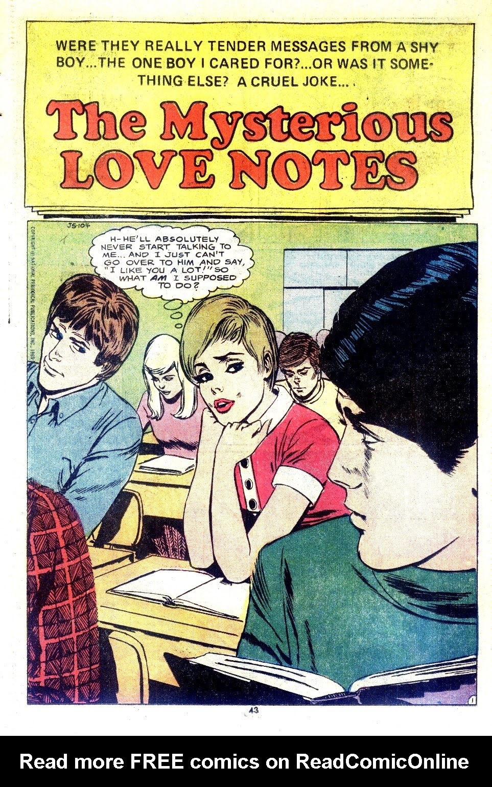 Read online Young Love (1963) comic -  Issue #109 - 43