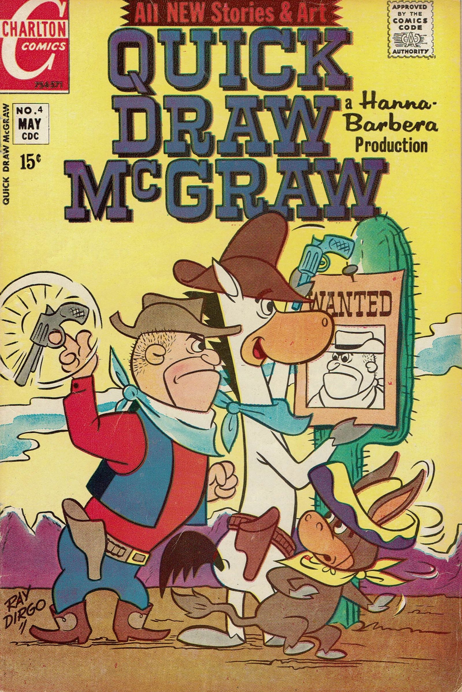 Read online Quick Draw McGraw comic -  Issue #4 - 1