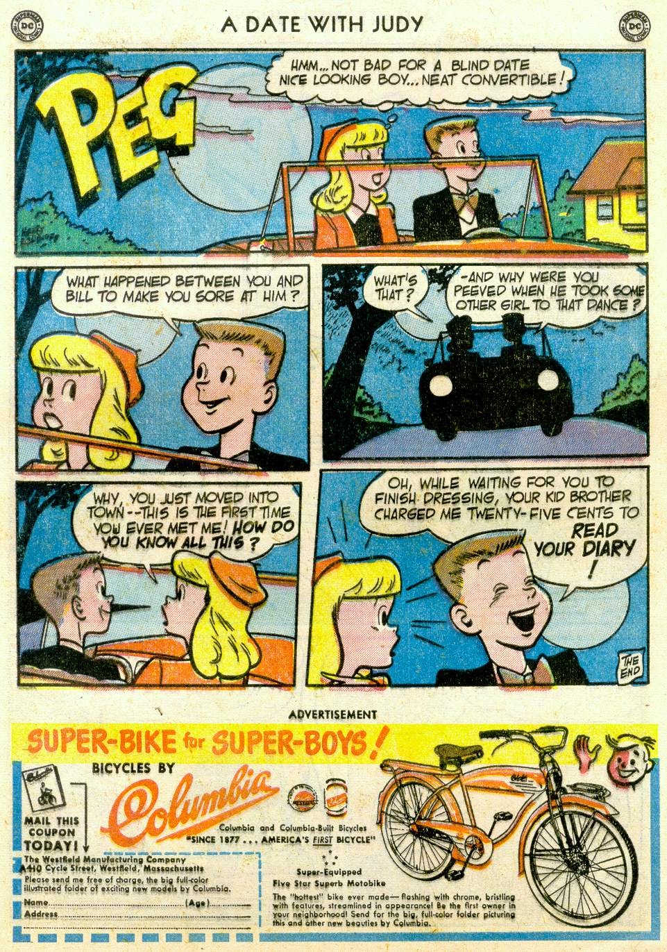 Read online A Date with Judy comic -  Issue #19 - 43