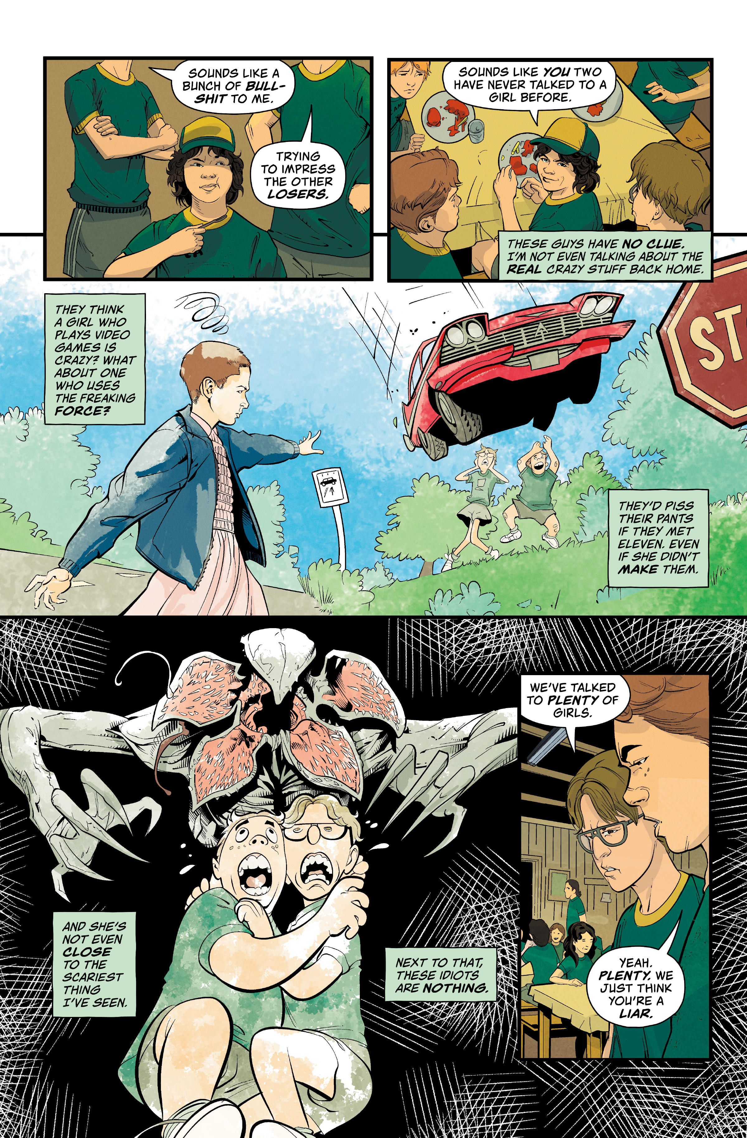Read online Stranger Things Library Edition comic -  Issue # TPB 1 (Part 2) - 9