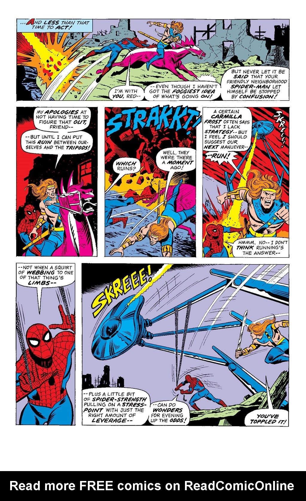Read online Killraven Epic Collection: Warrior of the Worlds comic -  Issue # TPB (Part 4) - 13