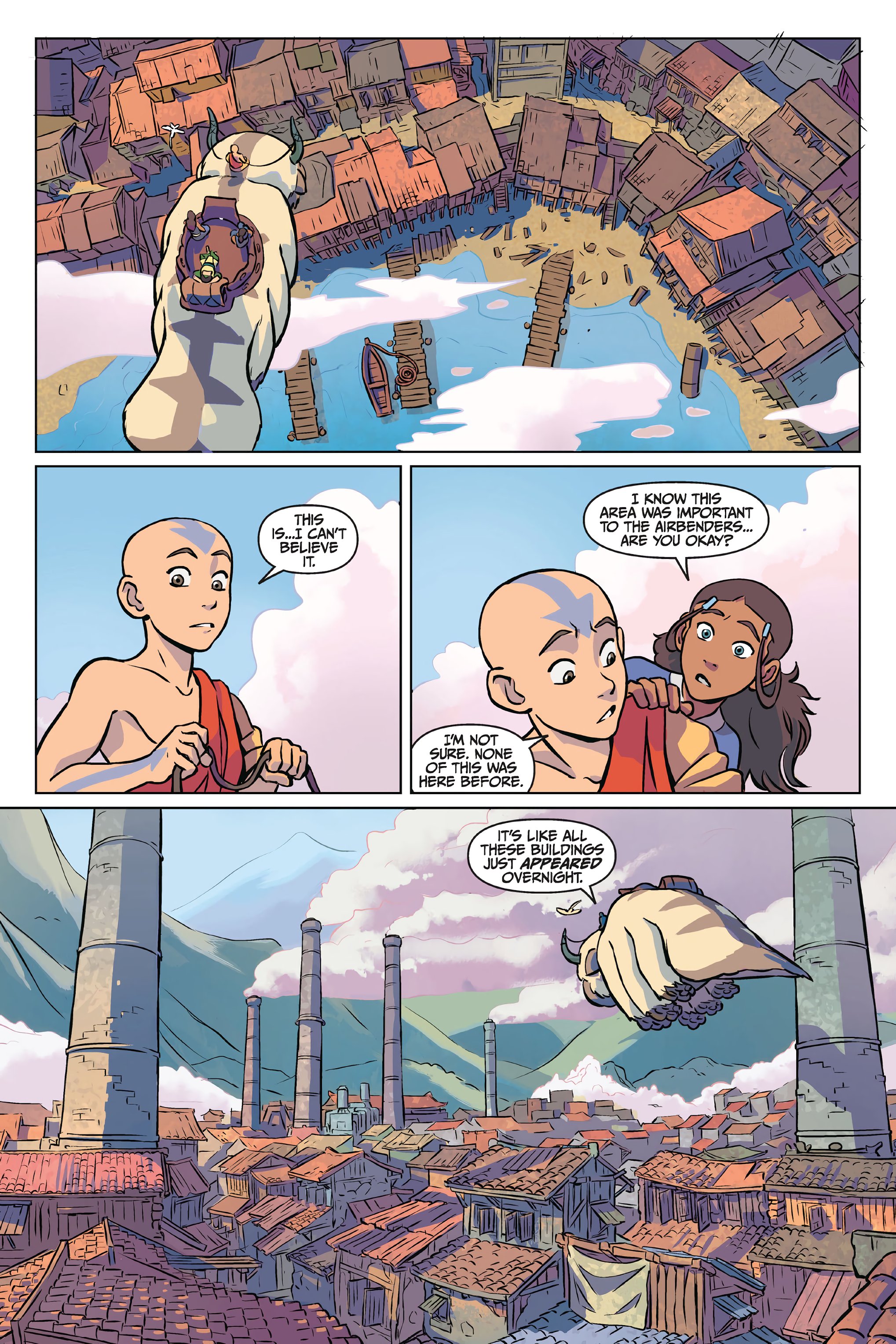Read online Nickelodeon Avatar: The Last Airbender - Imbalance comic -  Issue # _Omnibus (Part 1) - 7
