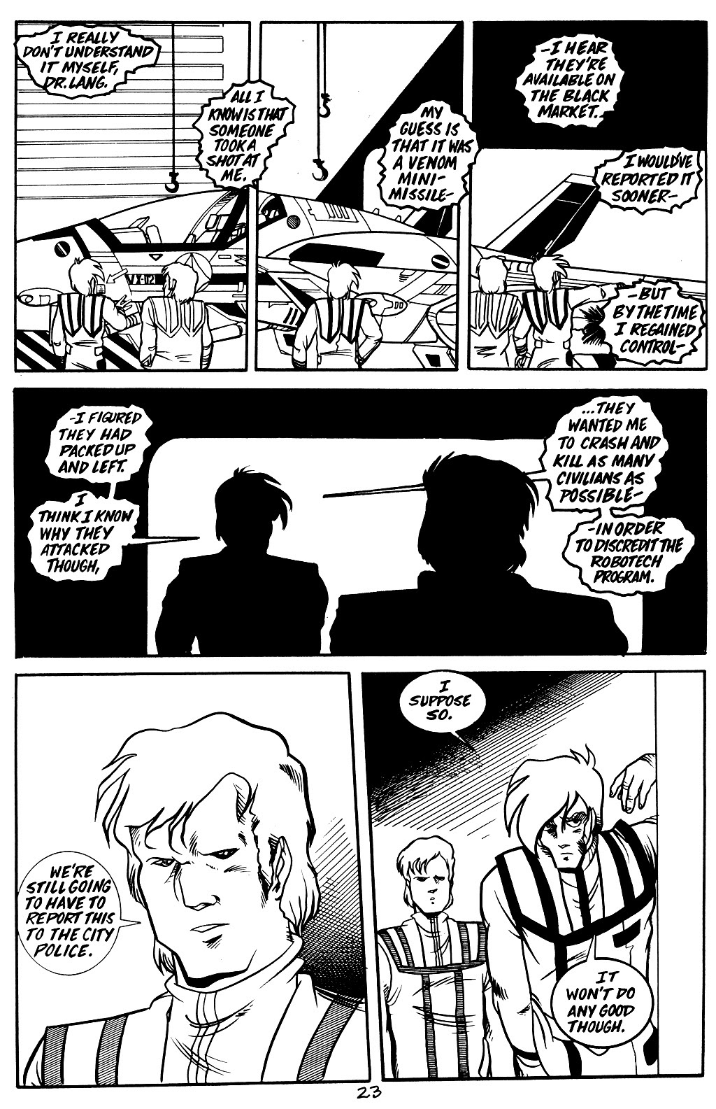 Read online Robotech: Return to Macross comic -  Issue #17 - 25