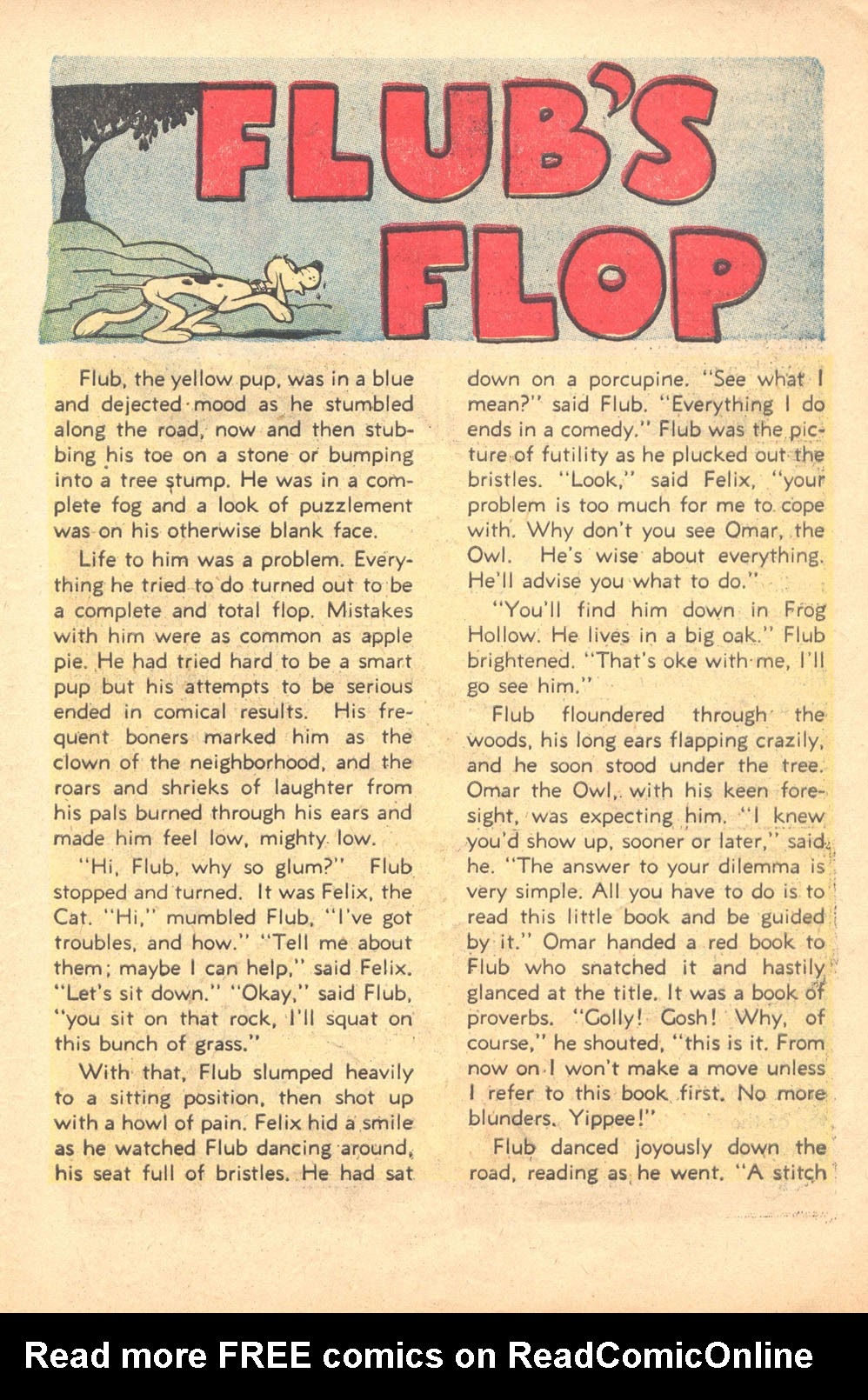 Read online Felix the Cat (1951) comic -  Issue #32 - 29