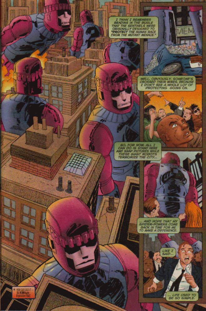 Read online Spider-Man (1990) comic -  Issue #72 - ...The Word's Gone Mad - 4