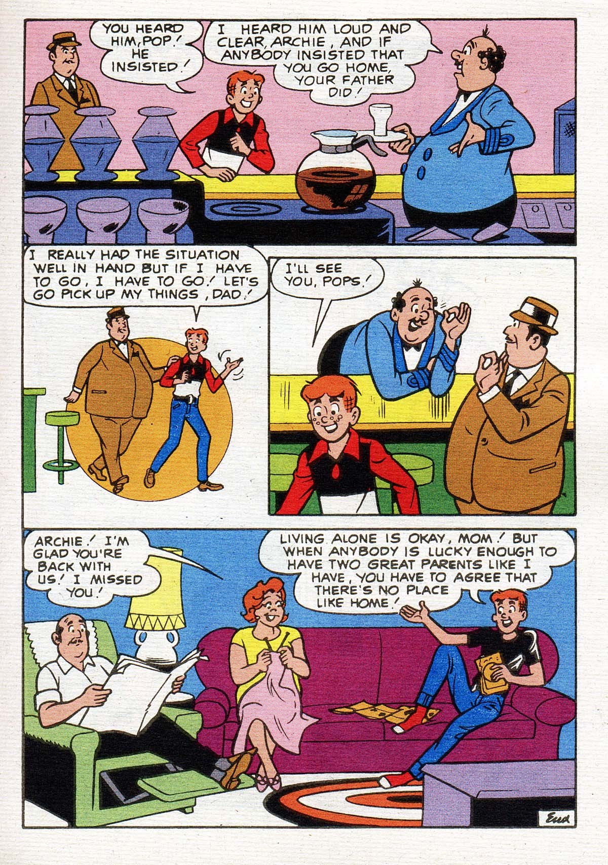 Read online Archie's Double Digest Magazine comic -  Issue #142 - 116