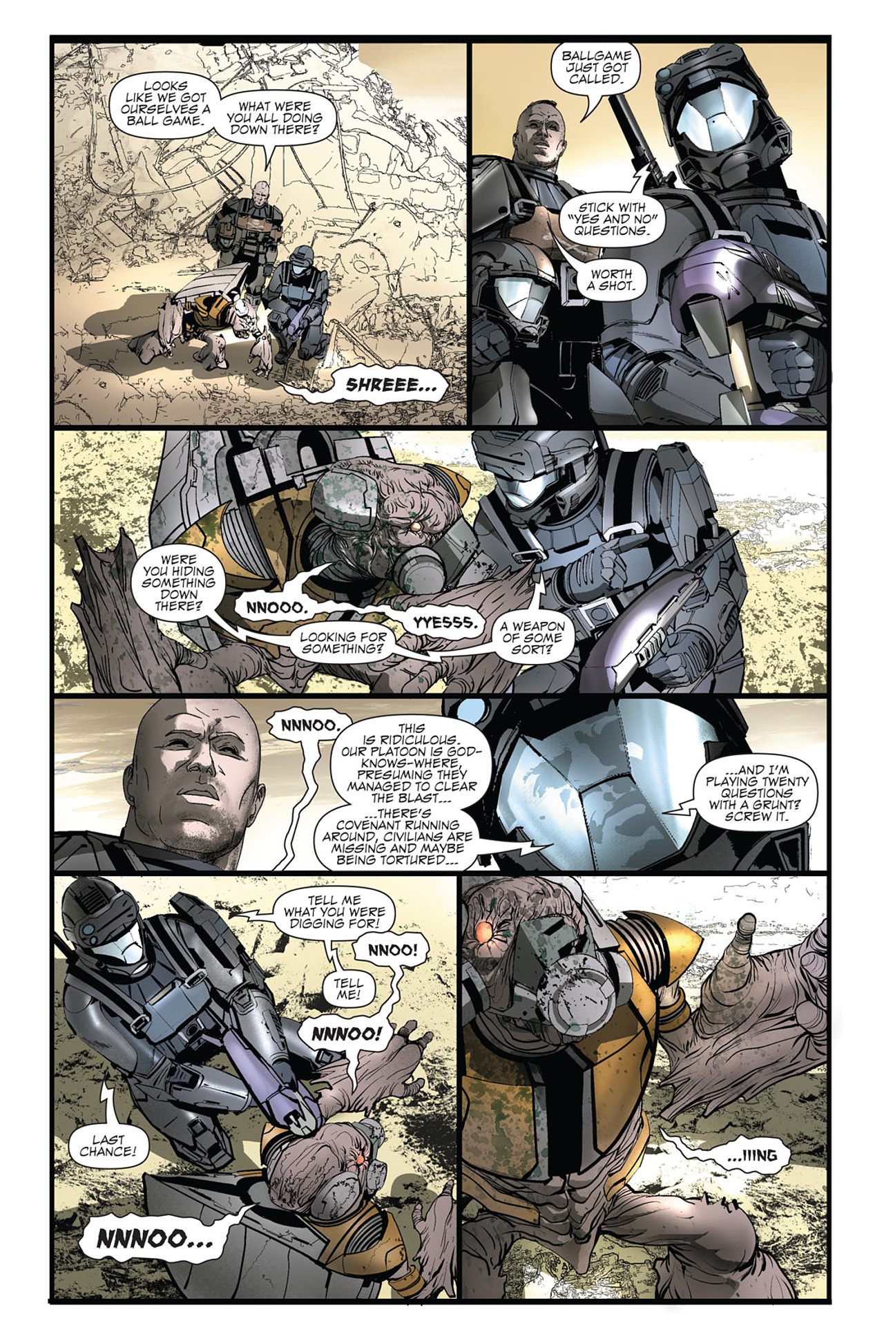 Read online Halo: Helljumper comic -  Issue # Full - 67