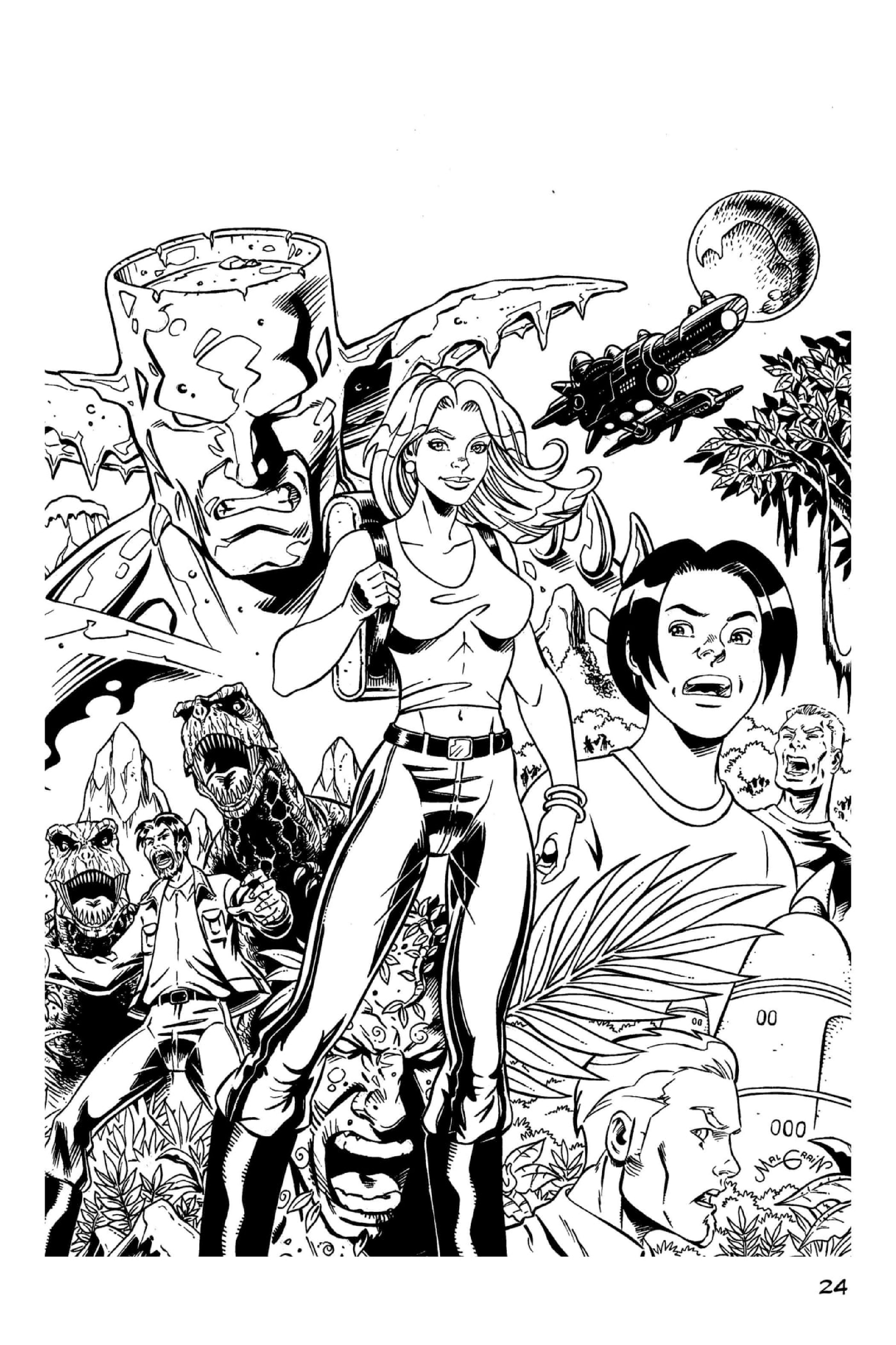 Read online The Art of Chris Malgrain comic -  Issue #7 - 22