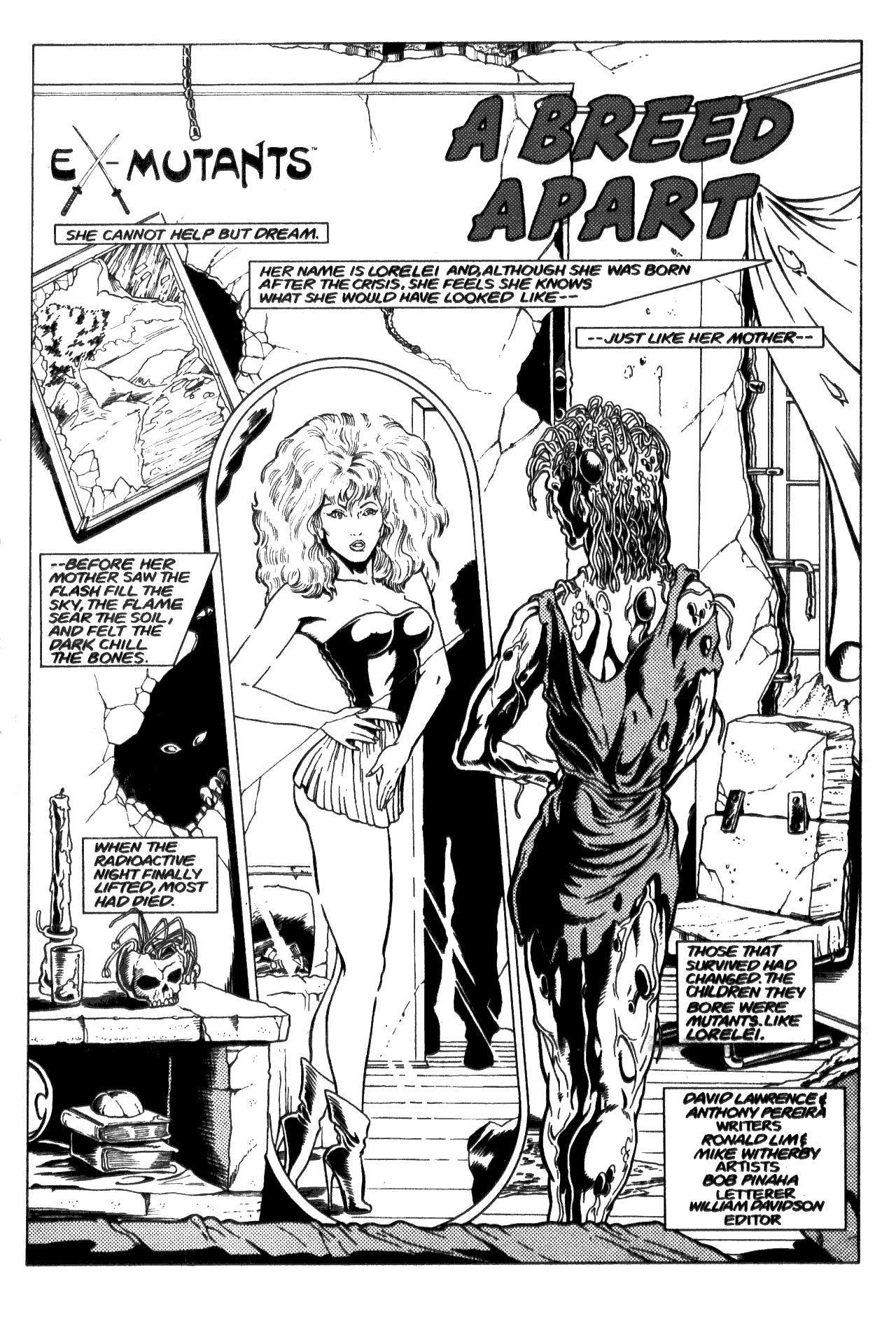 Read online Ex-Mutants (1986) comic -  Issue #1 - 10