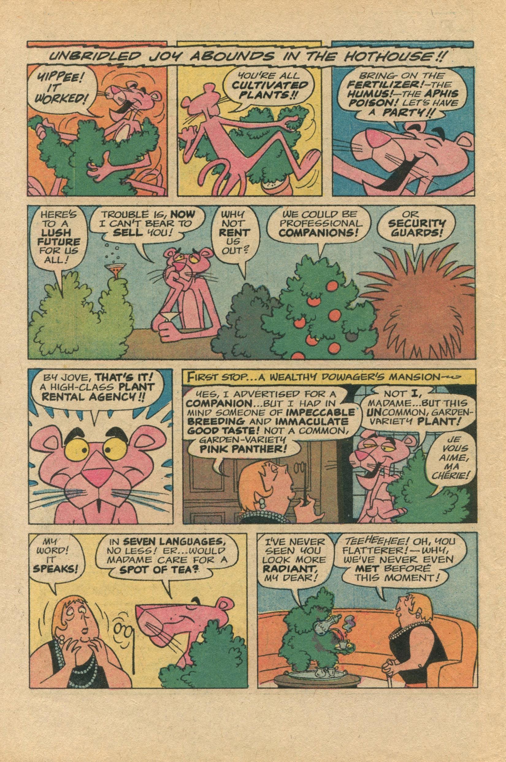 Read online The Pink Panther (1971) comic -  Issue #24 - 6
