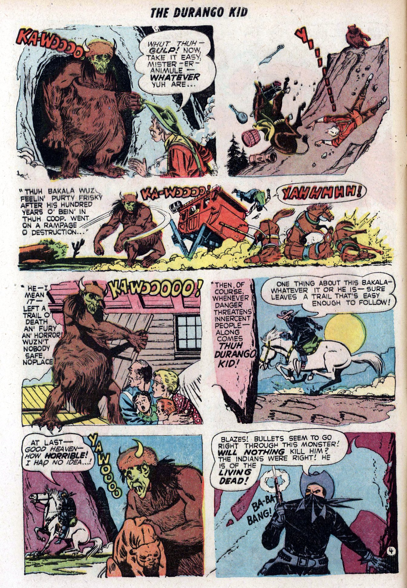 Read online Charles Starrett as The Durango Kid comic -  Issue #15 - 6