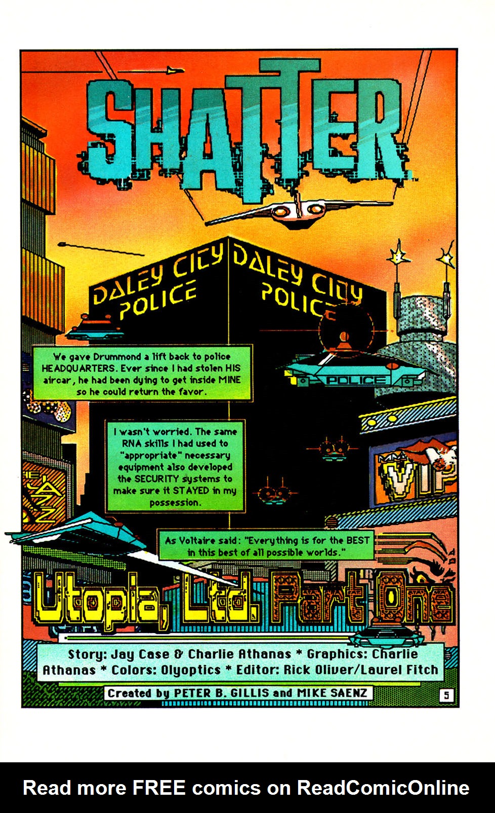 Read online Shatter comic -  Issue #13 - 7