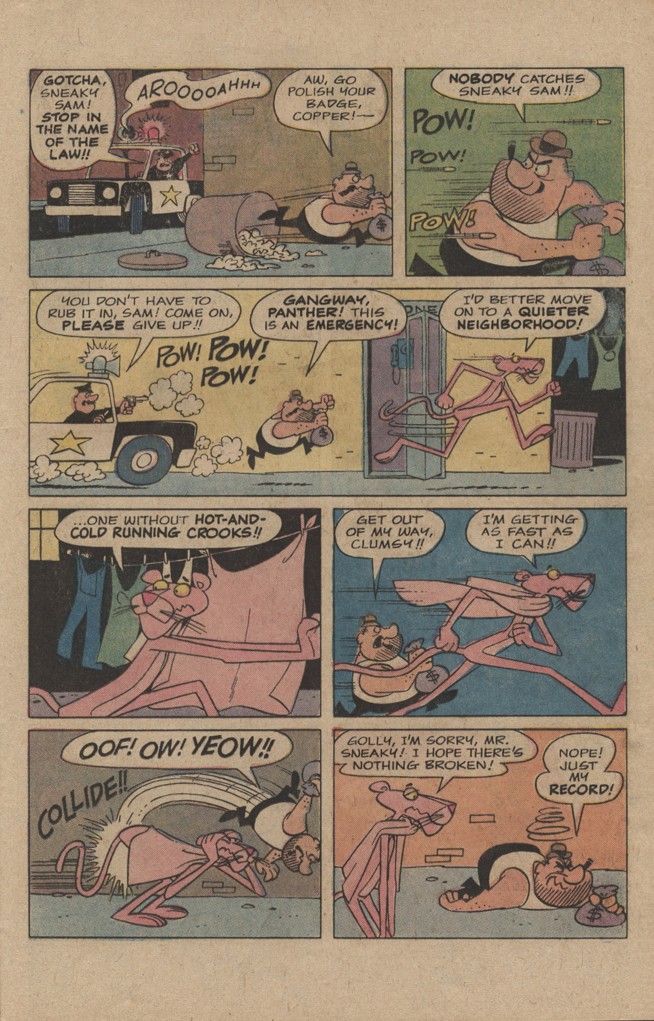Read online The Pink Panther (1971) comic -  Issue #28 - 21