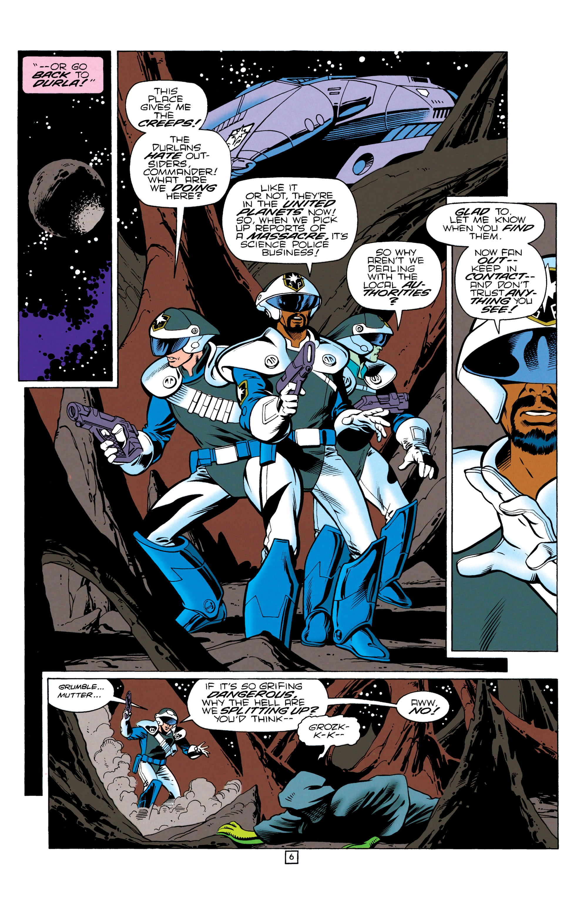 Read online Legionnaires comic -  Issue #25 - 7