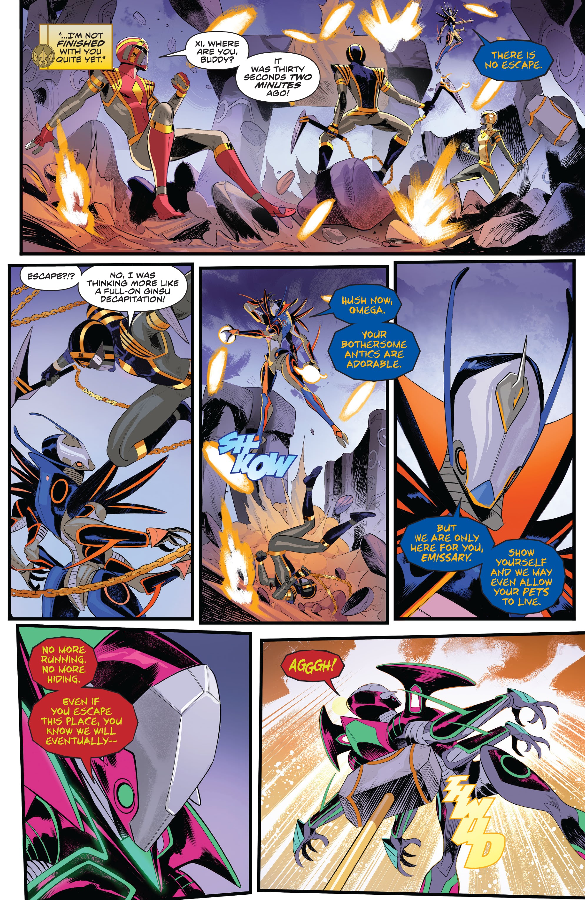 Read online Power Rangers comic -  Issue #11 - 21