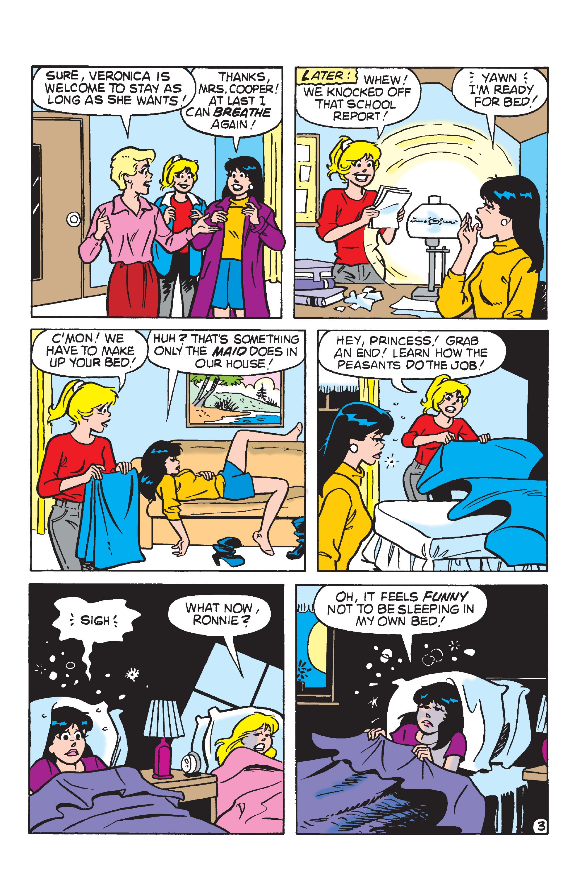 Read online Betty and Veronica: Sleepover Special comic -  Issue # TPB - 82