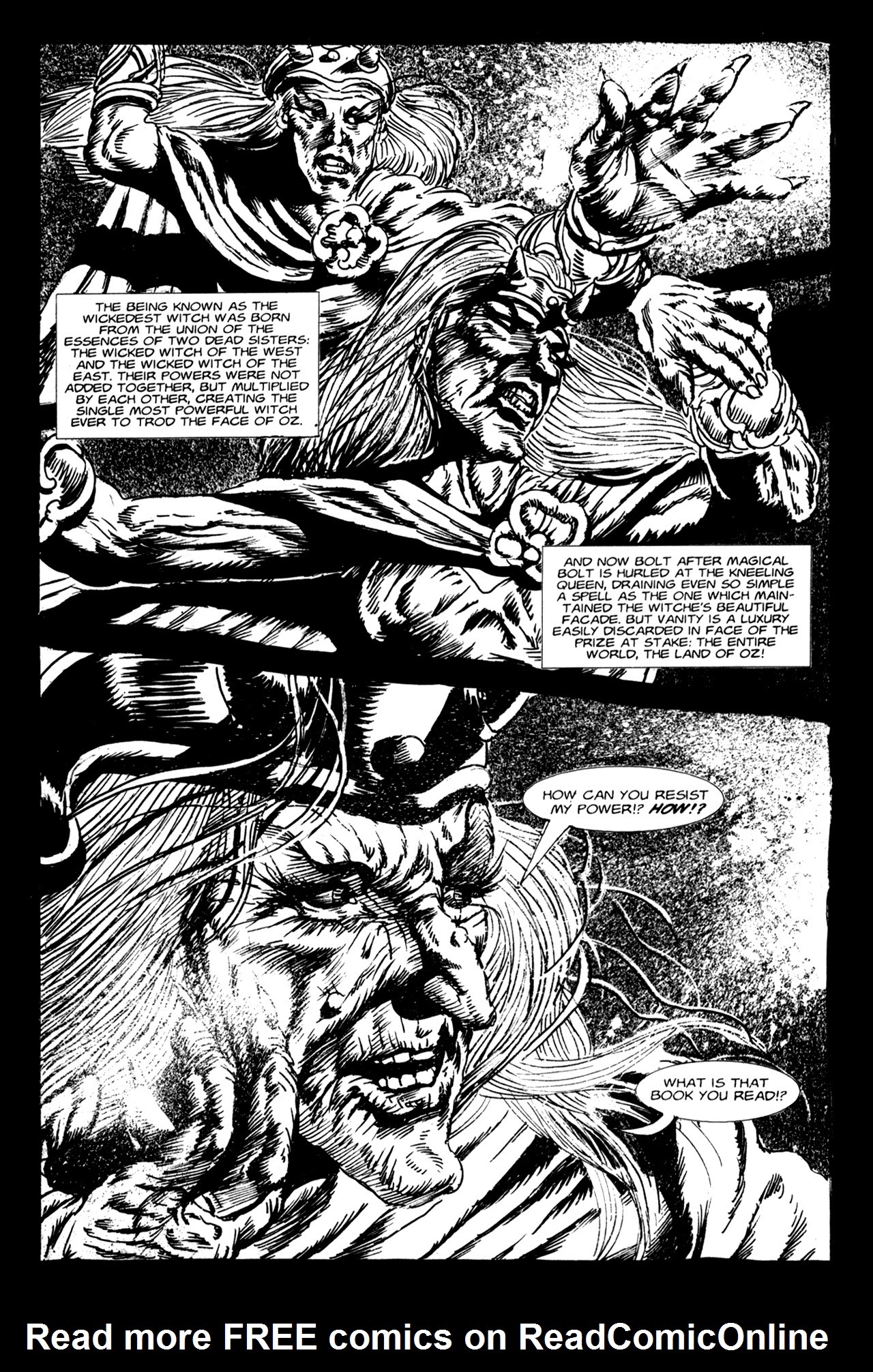 Read online Dark Oz comic -  Issue #5 - 31