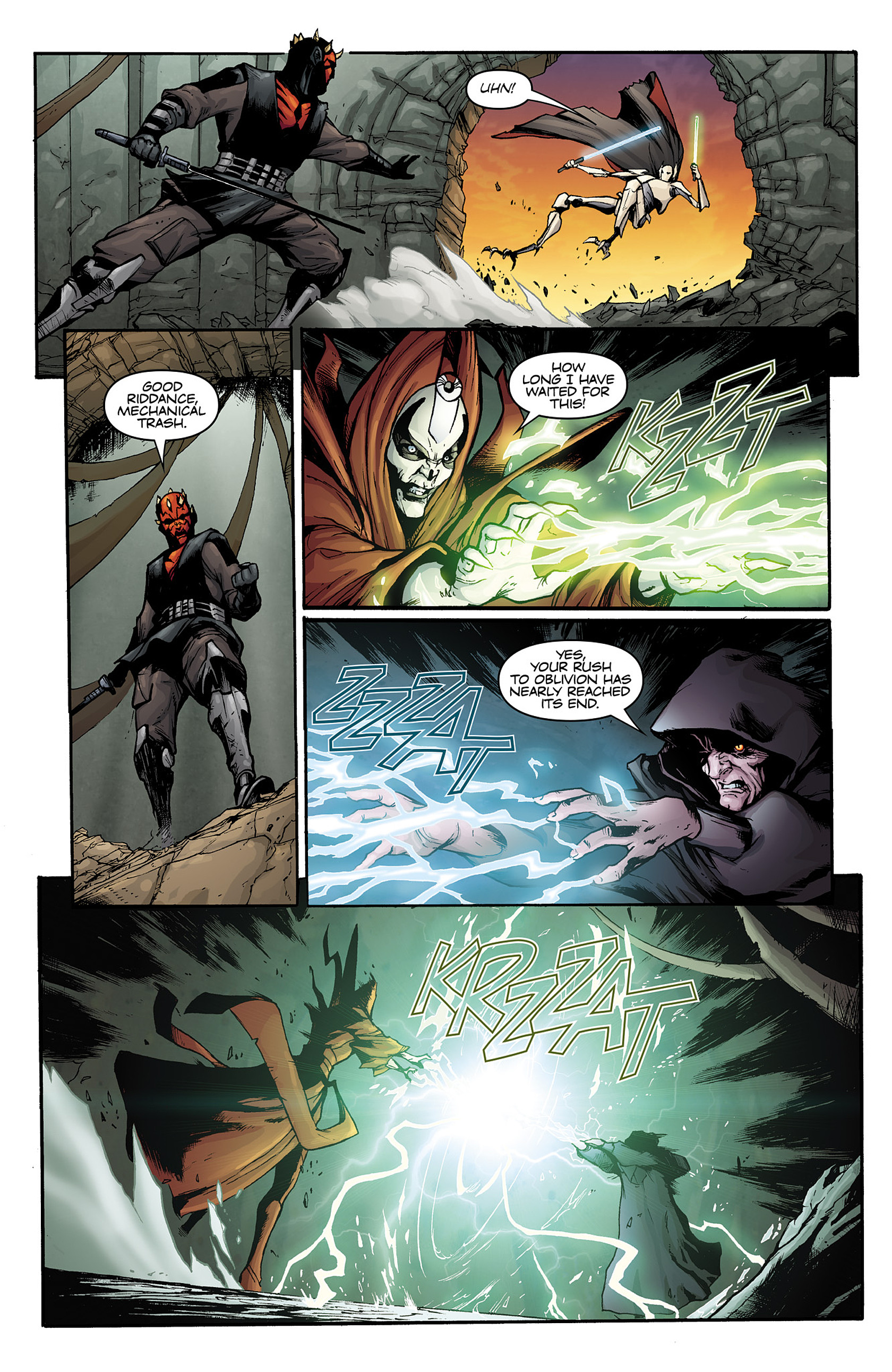Read online Star Wars: Darth Maul - Son of Dathomir comic -  Issue #4 - 17