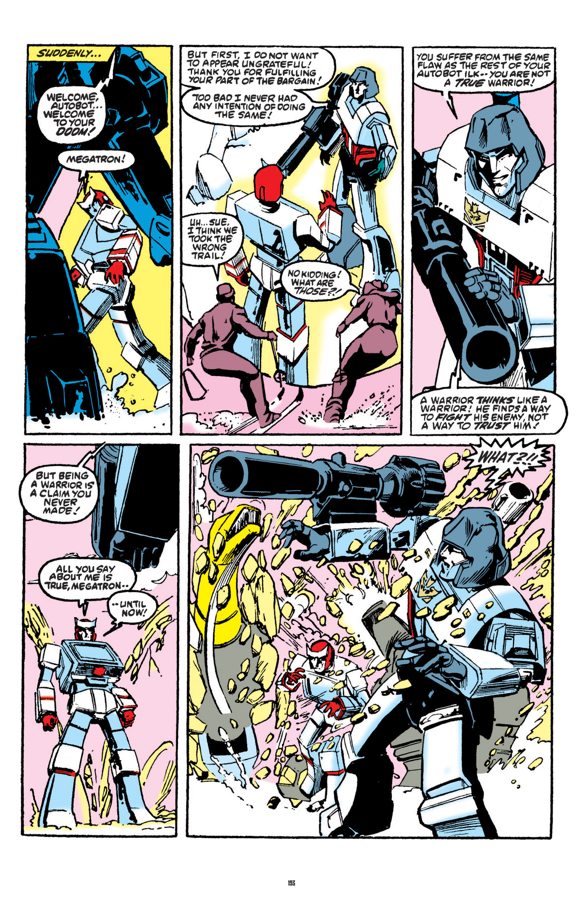 Read online The Transformers Classics comic -  Issue # TPB 1 - 194