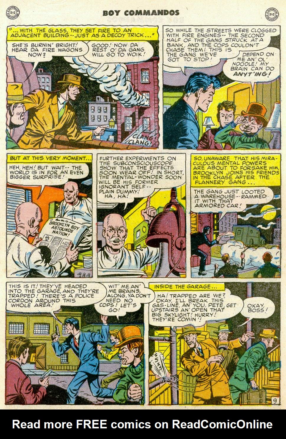 Read online Boy Commandos comic -  Issue #31 - 11