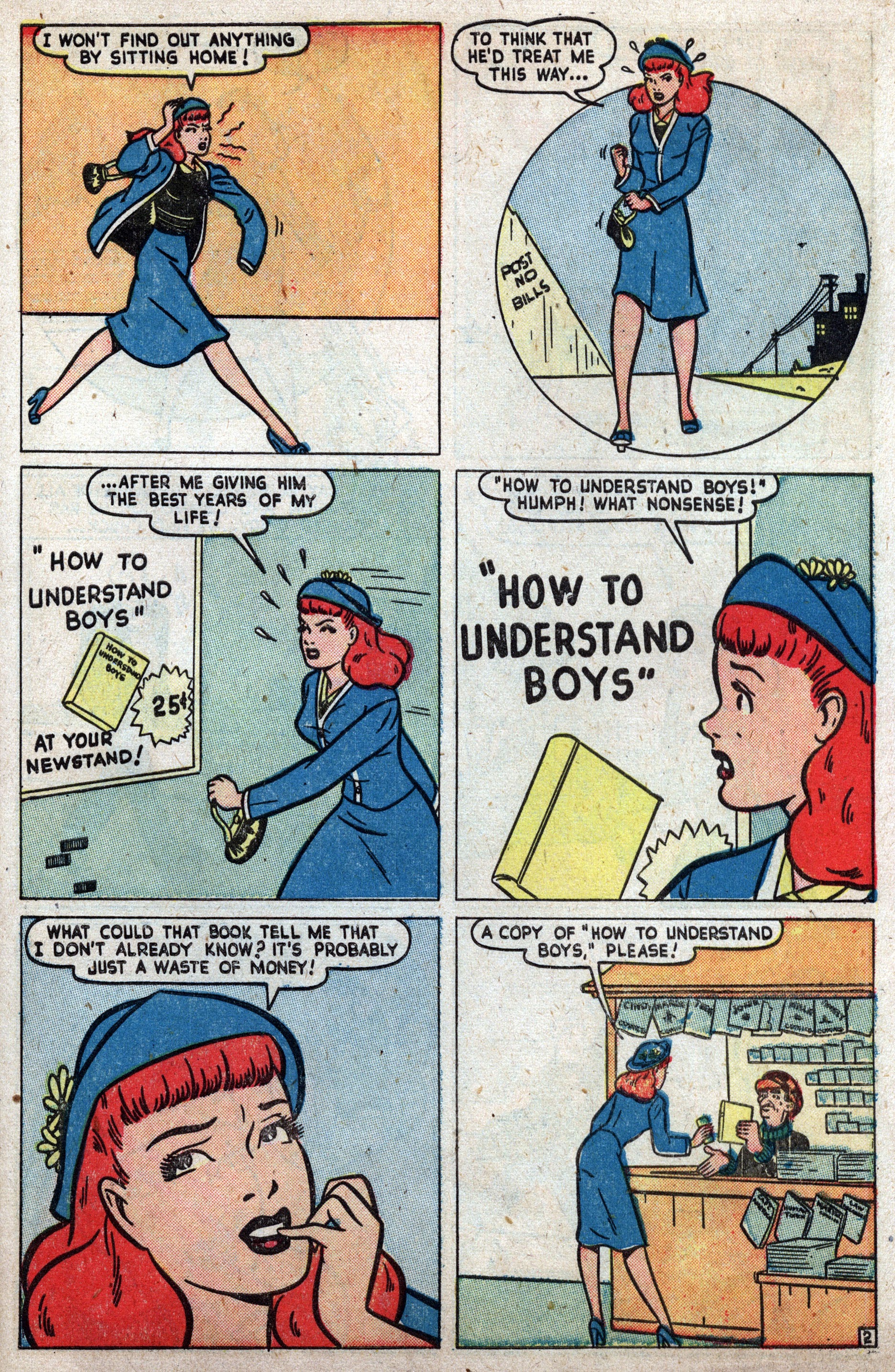 Read online Junior Miss (1947) comic -  Issue #36 - 37