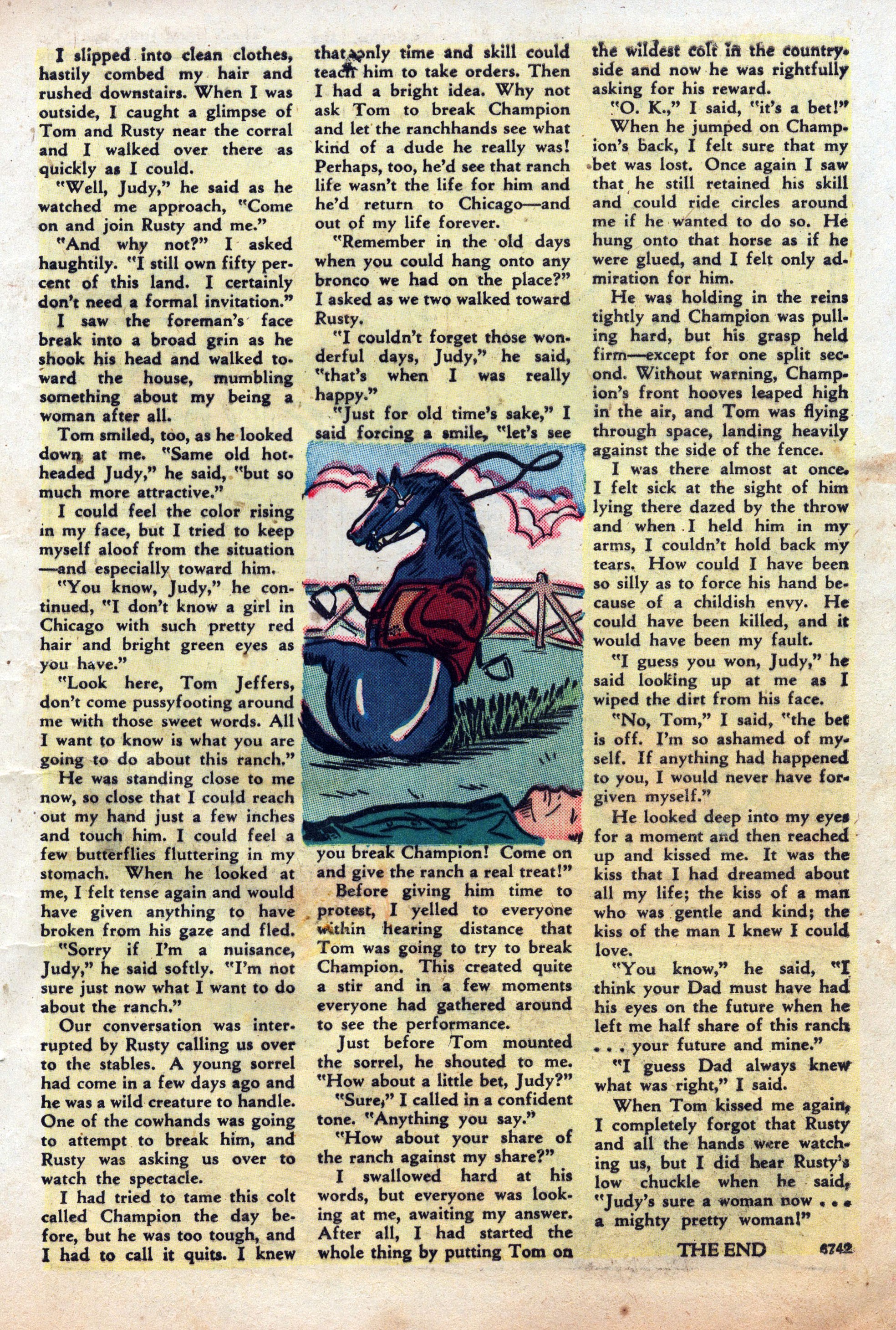 Read online Cowboy Romances comic -  Issue #2 - 13