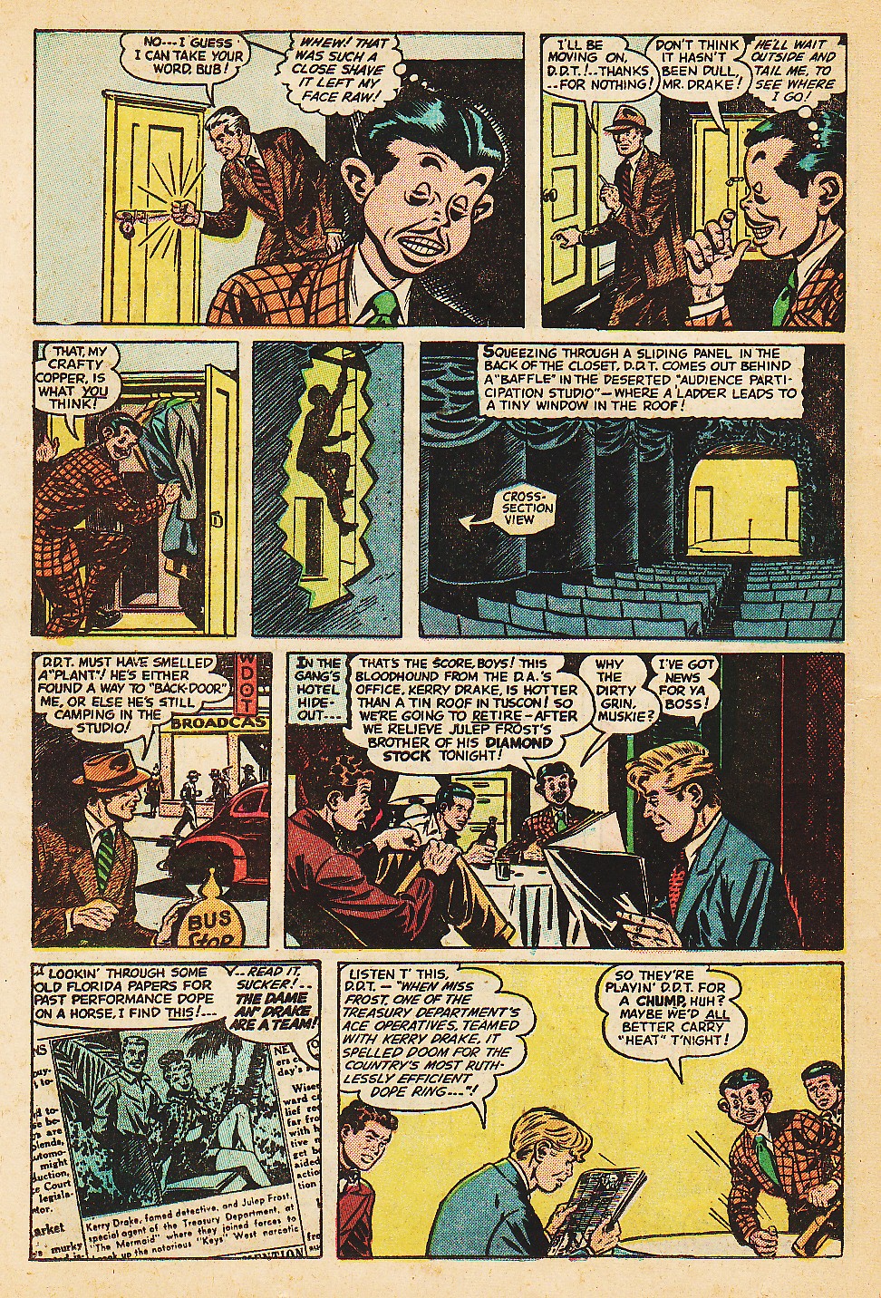 Read online Kerry Drake Detective Cases comic -  Issue #21 - 22
