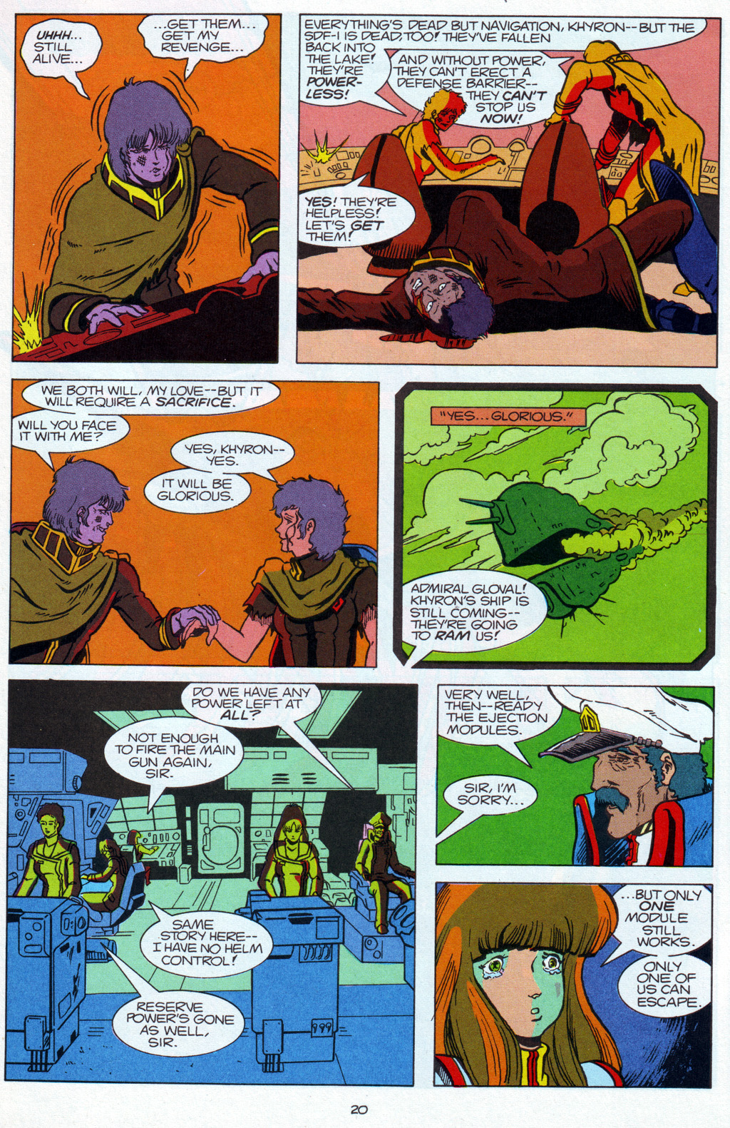 Read online Robotech The Macross Saga comic -  Issue #36 - 21