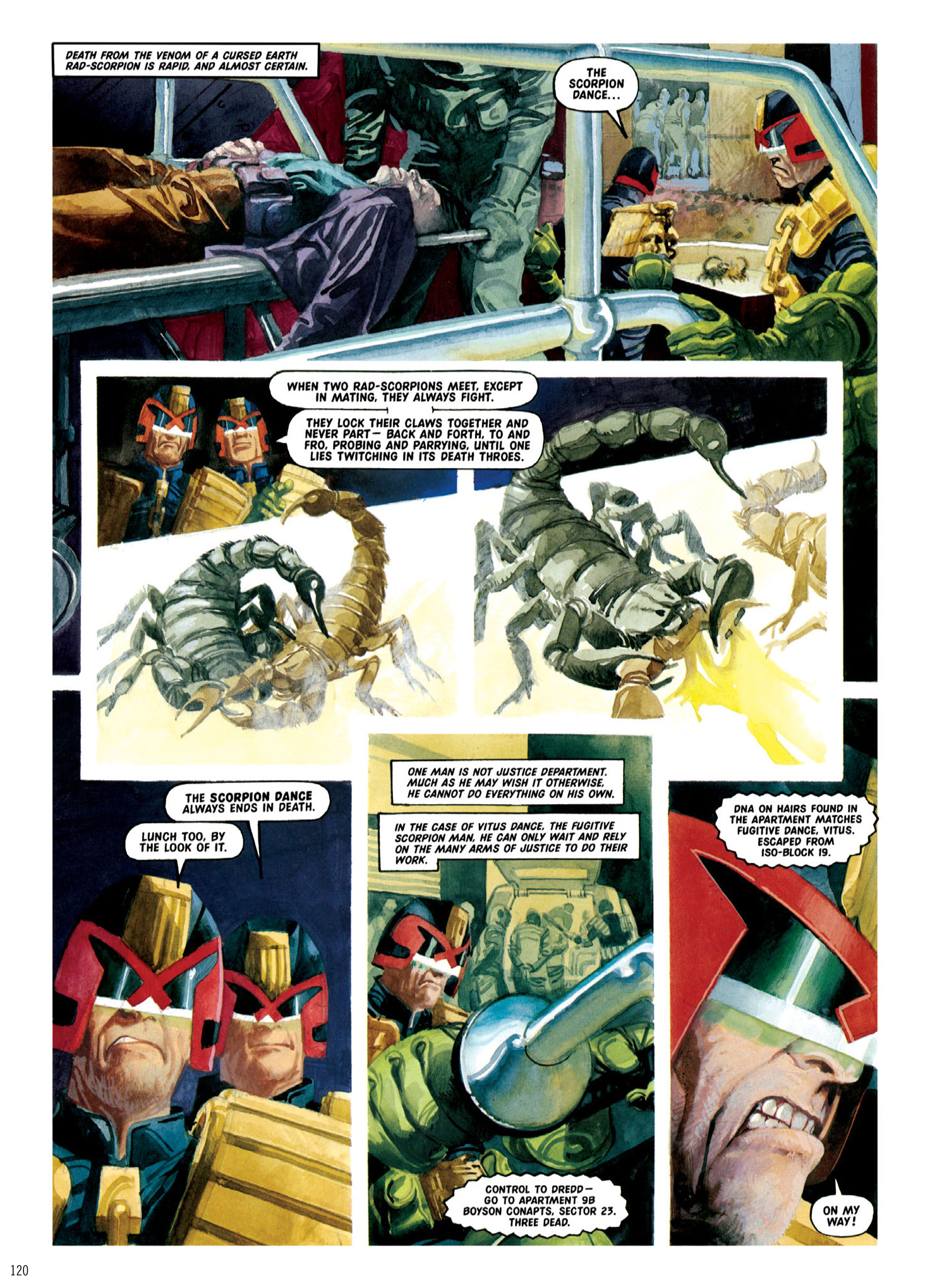 Read online Judge Dredd: The Complete Case Files comic -  Issue # TPB 29 - 122