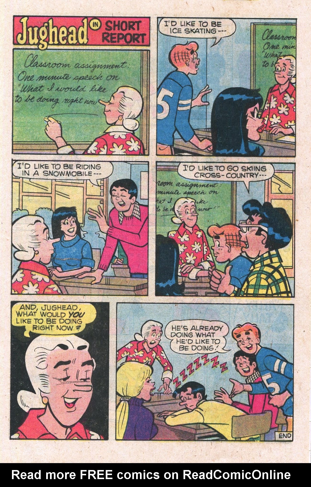 Read online Jughead's Jokes comic -  Issue #67 - 13